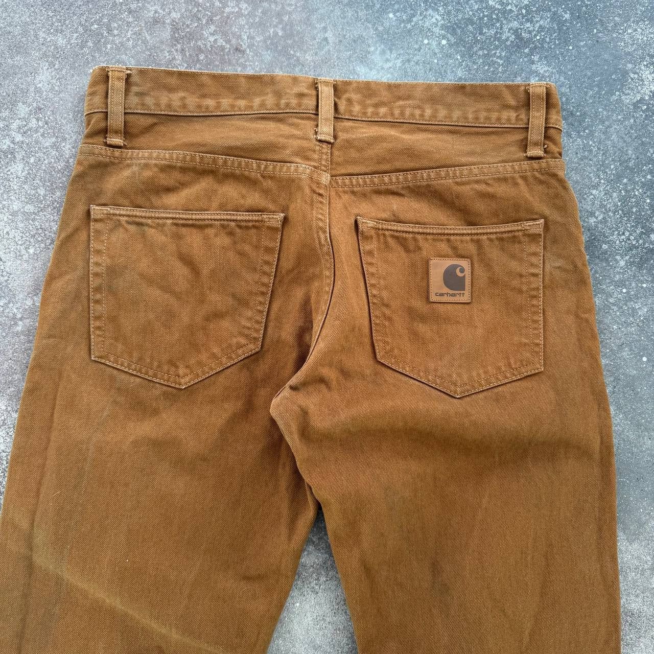 Carhartt Wip Carhartt Wip Vintage Faded/Washed Klondike Pants Size US 31 - 7 Thumbnail