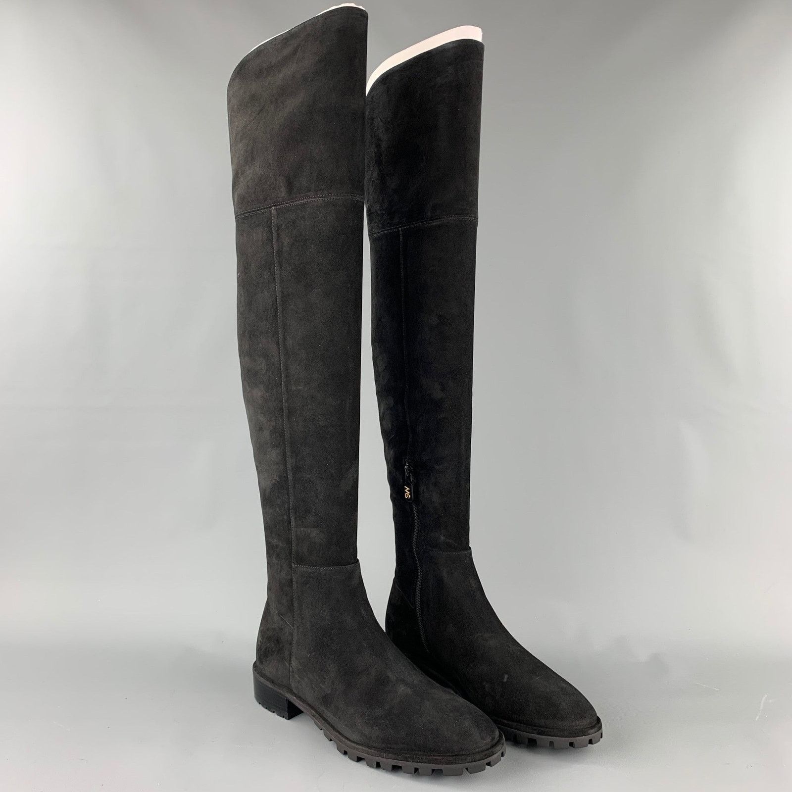 Stuart Weitzman STUART WEITZMAN Amber Size 10 Black Suede Boots Size US 10 / IT 40 - 2 Thumbnail