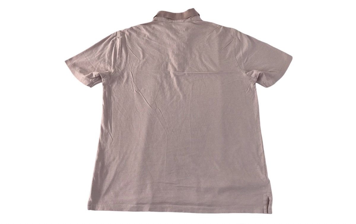 Burberry Burberry London Soft Striped Single Pocket Polo Tee Size US M / EU 48-50 / 2 - 2 Thumbnail