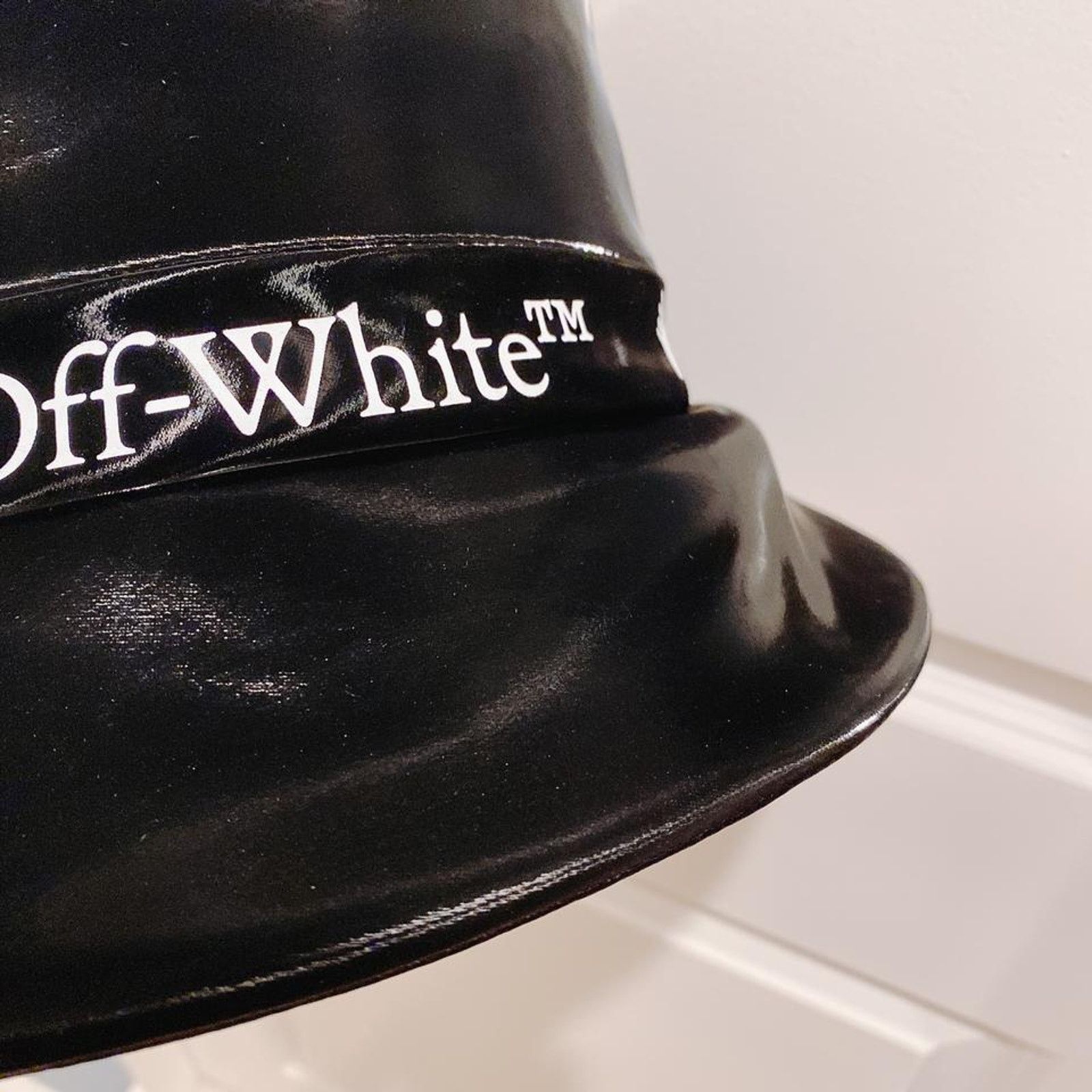 Off-White logo printed bucket hat Size ONE SIZE - 4 Thumbnail