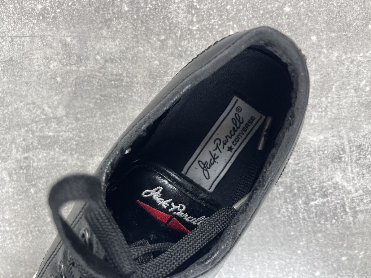Converse × Vintage CONVERSE Jack Purcell Archives Dark/White Leather Sneakers Size US 8.5 / EU 41-42 - 8 Thumbnail