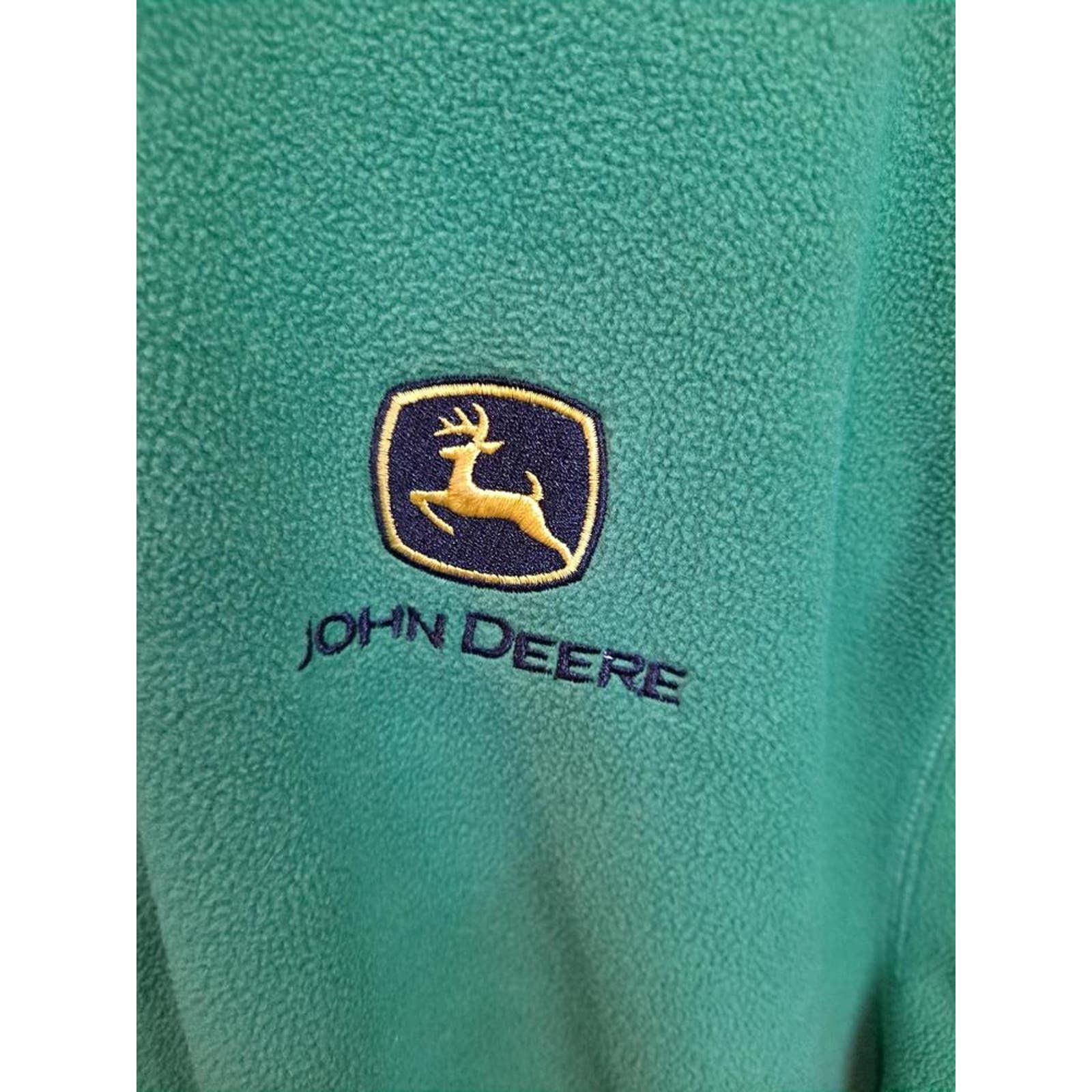 John Deere John Deere‎ 1/4 Zip Green Fleece Size XXL Size US XXL / EU 58 / 5 - 2 Thumbnail