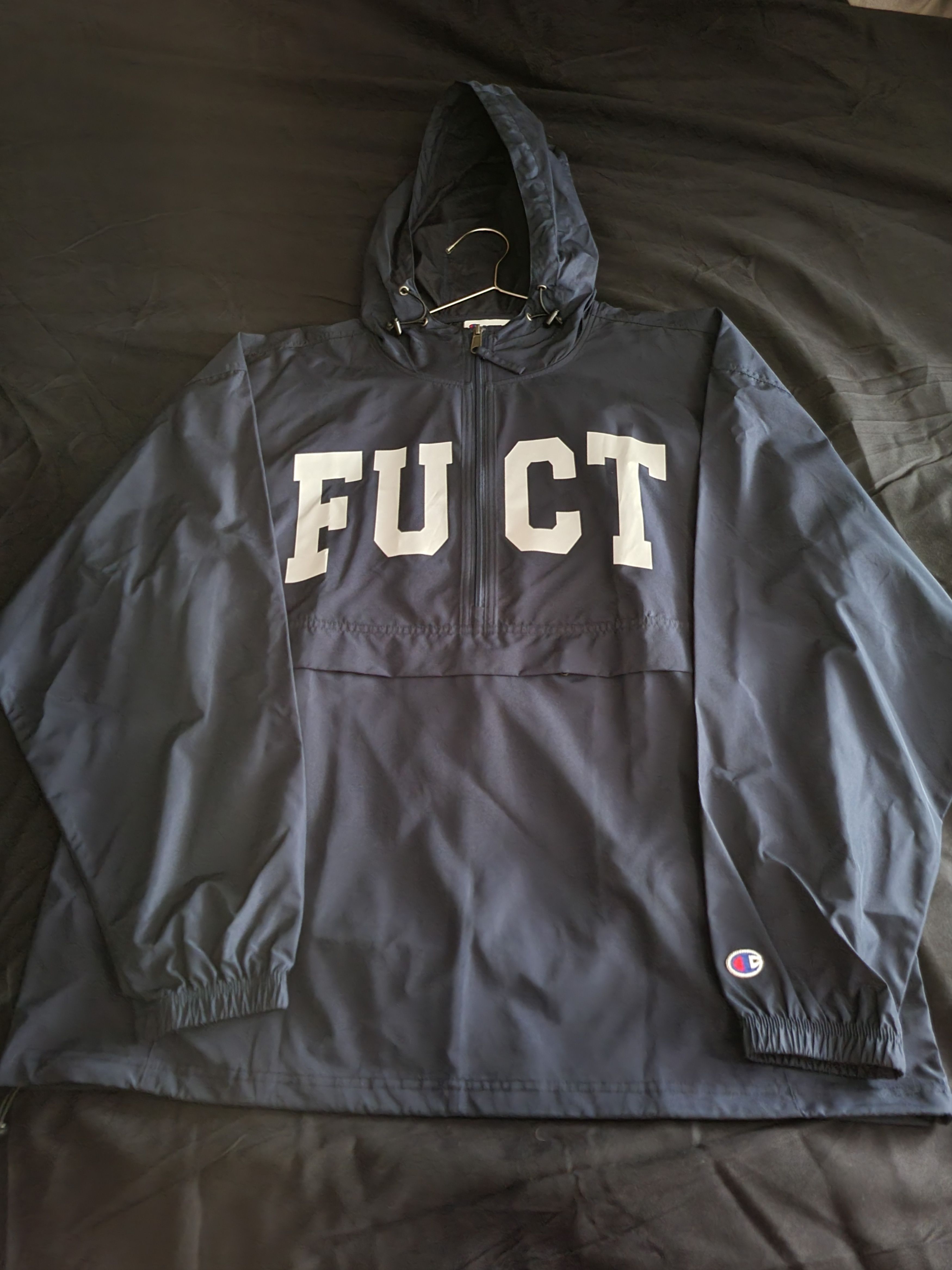 FUCT FUCT 3M BLUE WINDBREAKER JACKET Size US XL / EU 56 / 4 - 4 Thumbnail