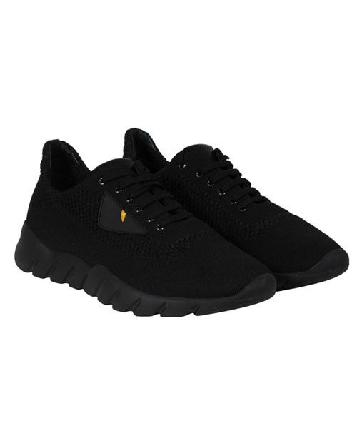 Fendi Monster Eyes Low Top Sneakers Black Size US 12 / EU 45 - 1 Thumbnail