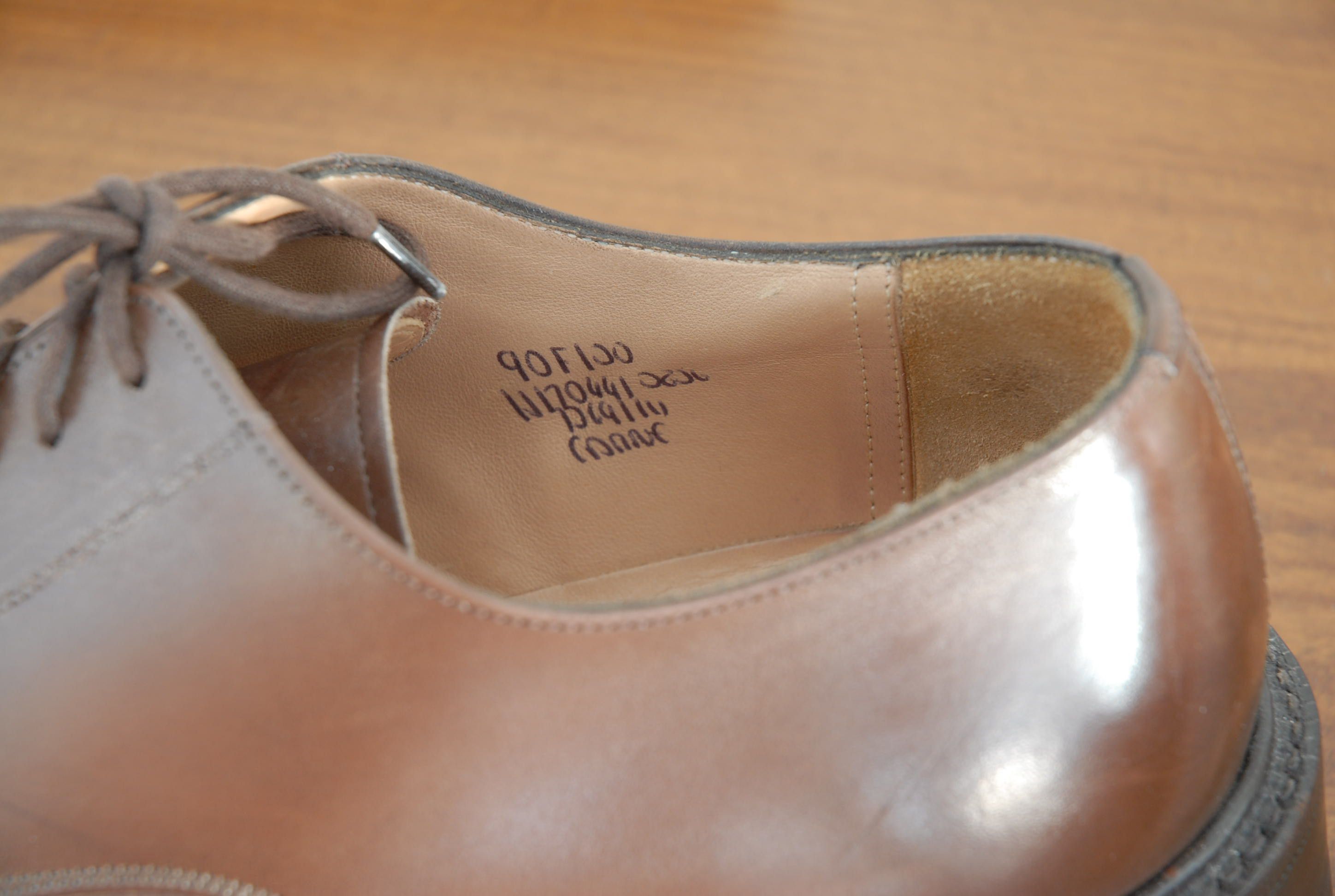 Church's Custom Grade Carne brown calf split toe derby Size US 10 / EU 43 - 8 Thumbnail
