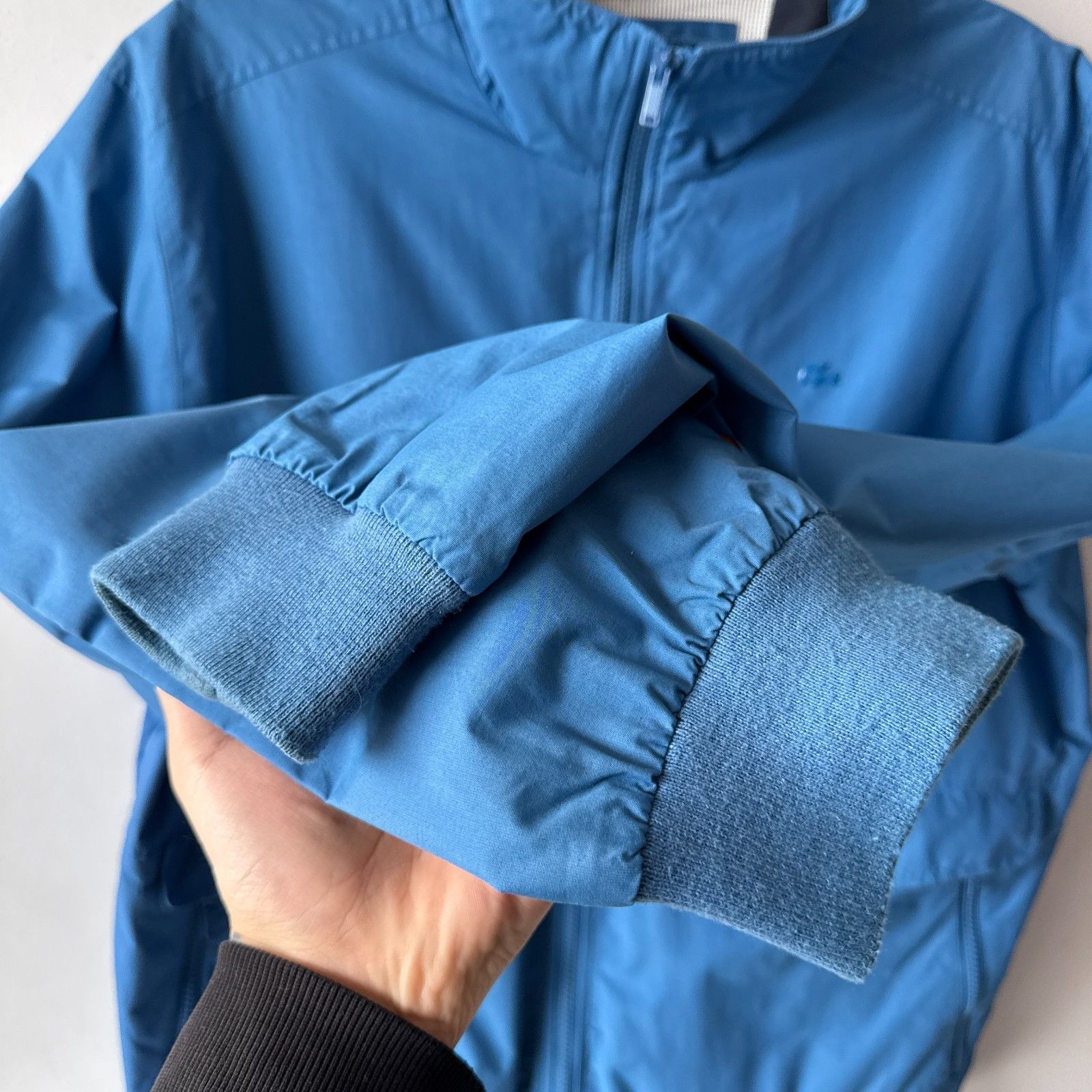 Lacoste Lacoste Vintage 00s Zip Jacket Blue Sample Metal Logo Size US L / EU 52-54 / 3 - 16 Thumbnail