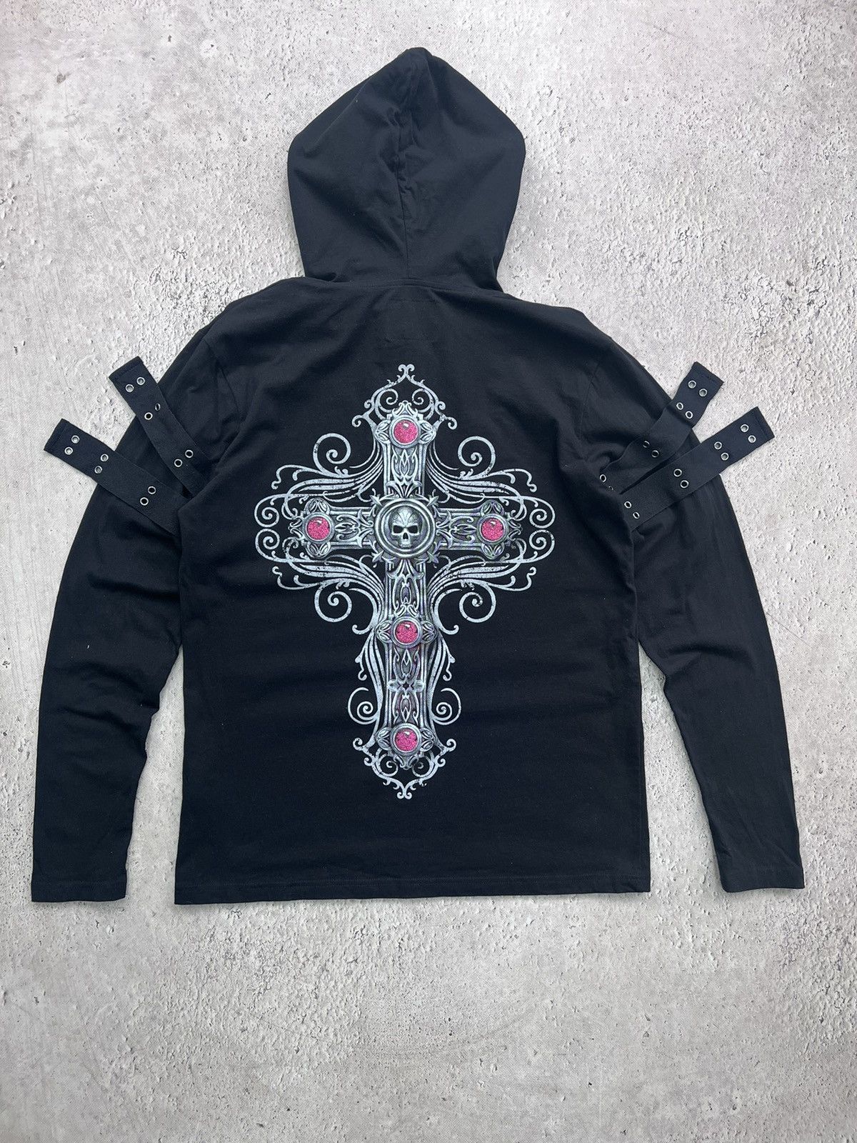 If Six Was Nine × Japanese Brand × Le Grande Bleu (L.G.B.) Japan LGB If Six Was Nine Style Black BUCKLE Hoodie Size US M / EU 48-50 / 2 - 1 Thumbnail