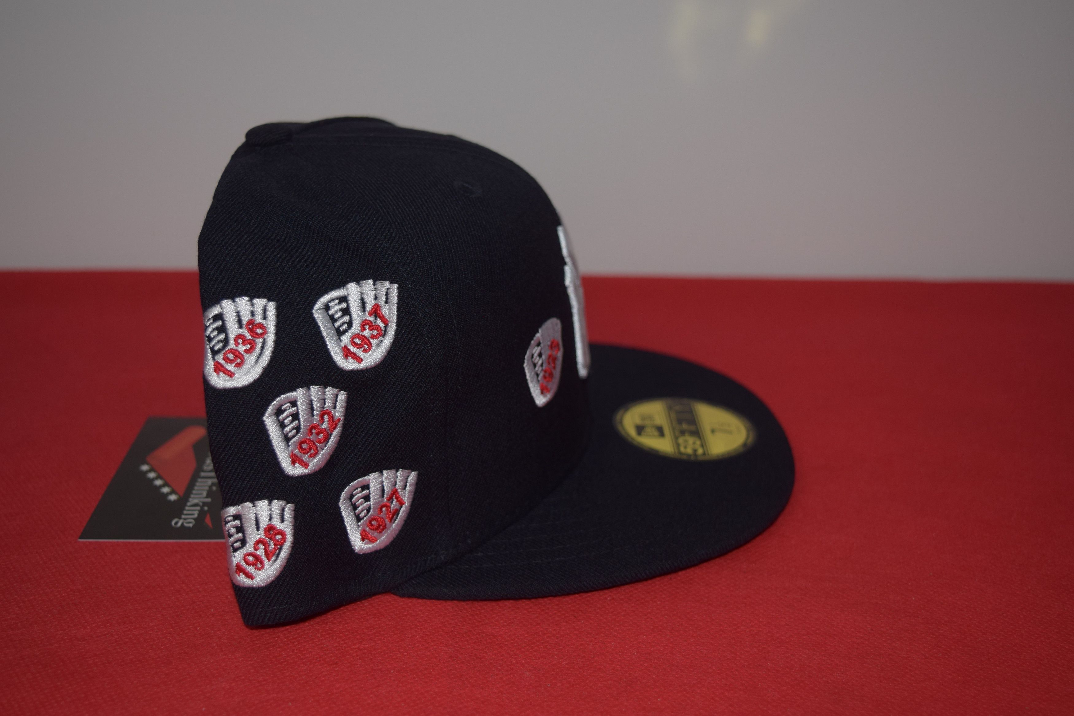New Era Spike Lee X New Era Yankees Glove Fitted Hat 59Fifty Size ONE SIZE - 8 Thumbnail