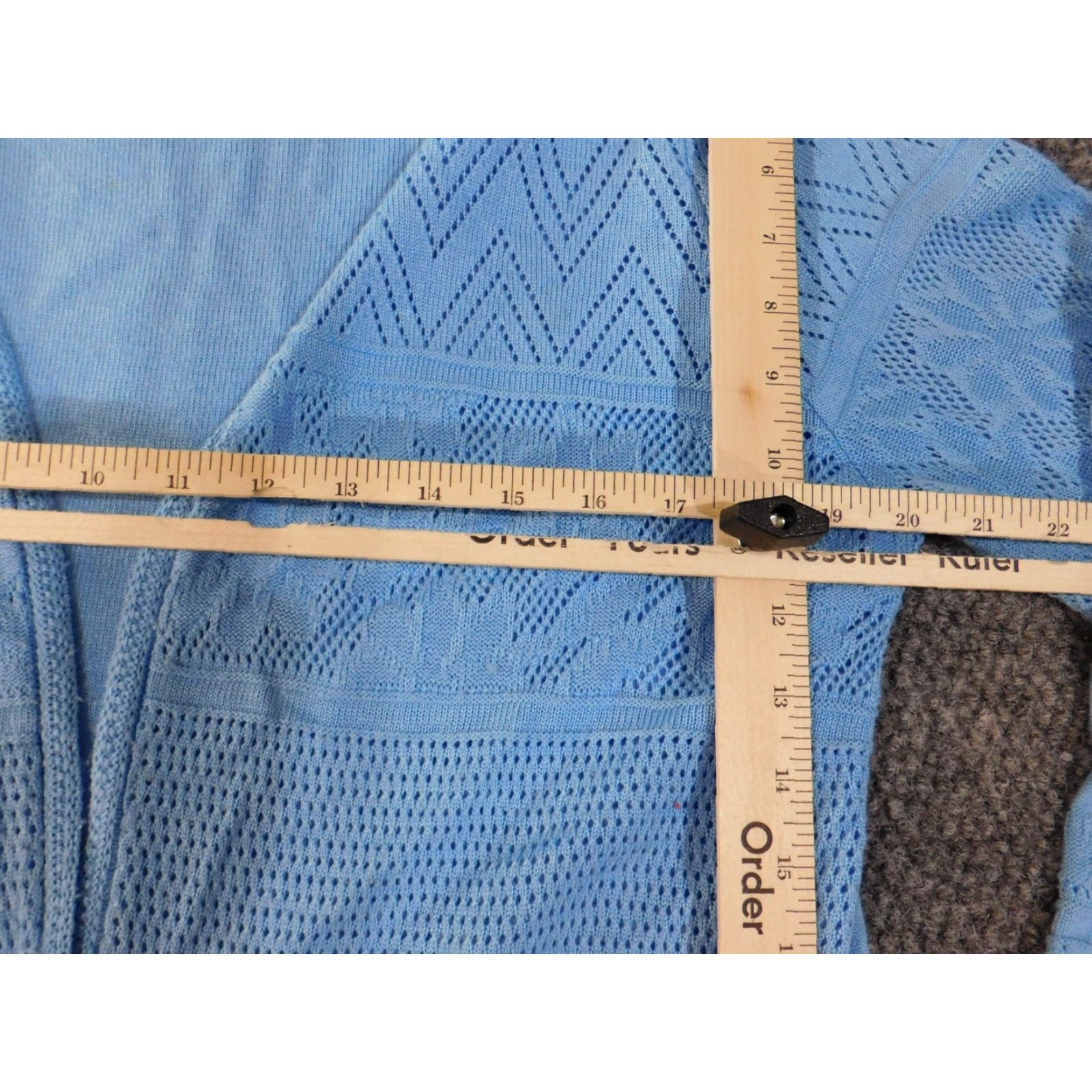 Vintage Alfred Dunner Sweater Large Blue Pullover Raglan Sleeve Knit Crew Neck Casual Womens L Blue Knit Stretch Modern American Vintage? No Size L / US 10 / IT 46 - 7 Thumbnail
