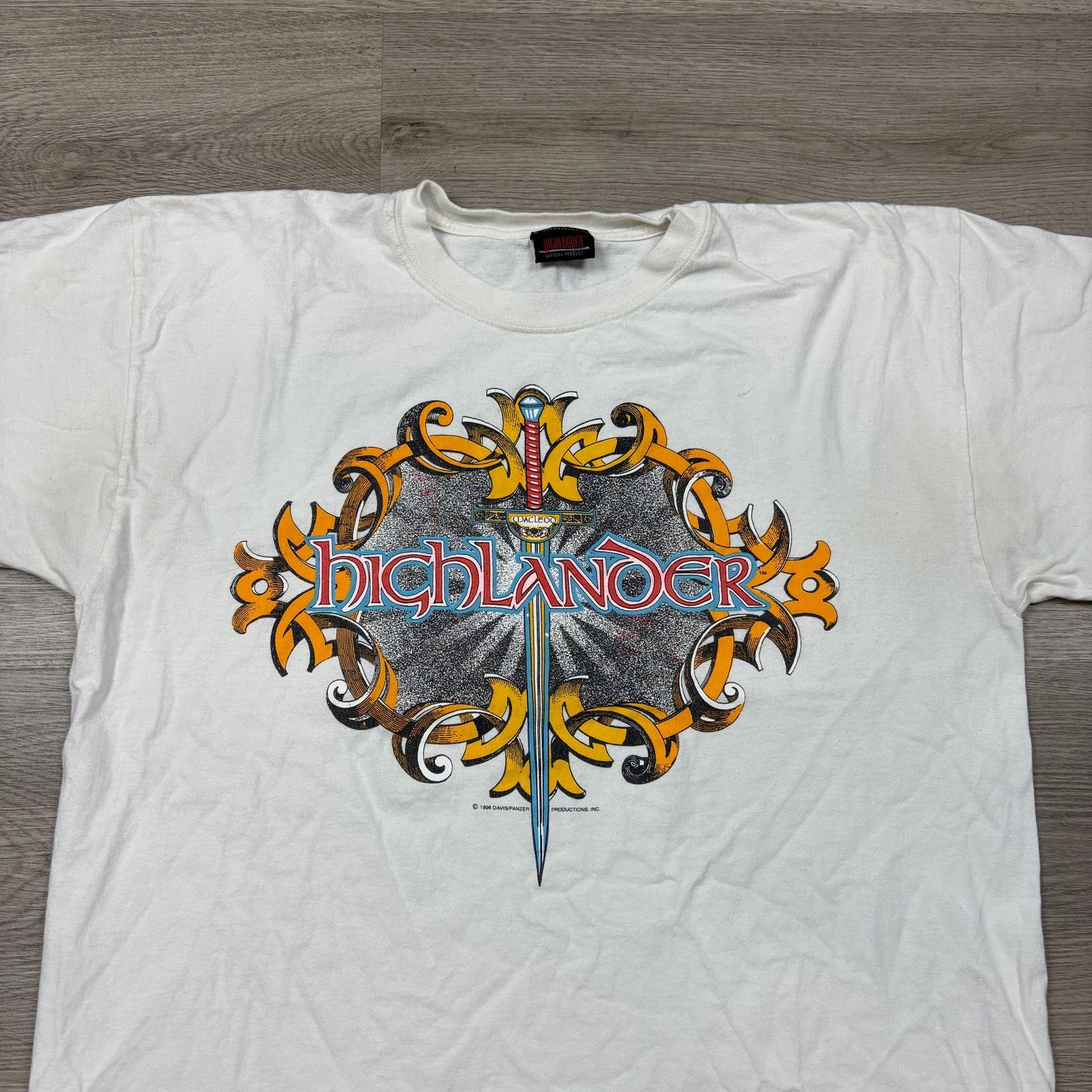 Vintage Vintage 1996 Highlander Promo T Shirt Men's XL Macleod Size US XL / EU 56 / 4 - 2 Thumbnail