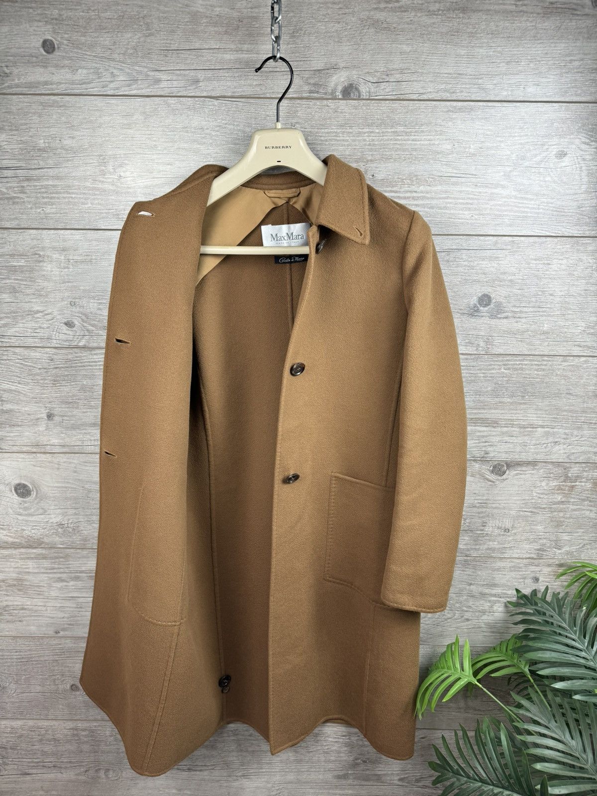 Max Mara Max Mara Vintage Trench Cashmere Women Size M / US 6-8 / IT 42-44 - 19 Thumbnail