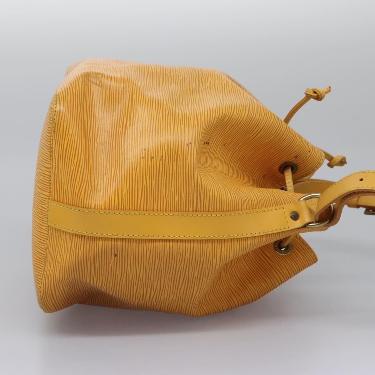 Louis Vuitton LOUIS VUITTON Epi Petit Noe Shoulder Bag Yellow M44109 Size ONE SIZE - 4 Thumbnail