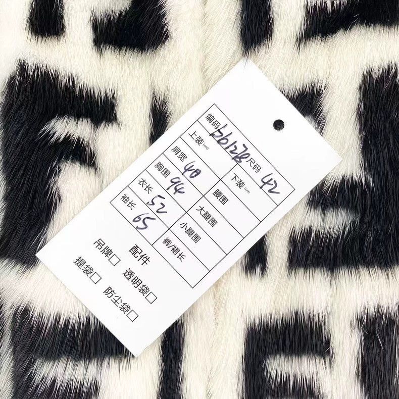 Fendi Fendi Full logo old flower mink fur coat Size US XS / EU 42 / 0 - 6 Thumbnail