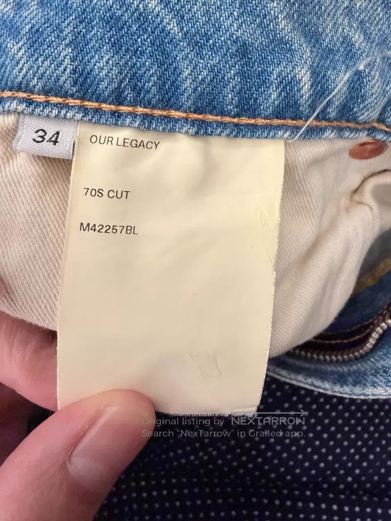 Our Legacy Our Legacy Flared Denim Pants Size US 34 / EU 50 - 7 Thumbnail