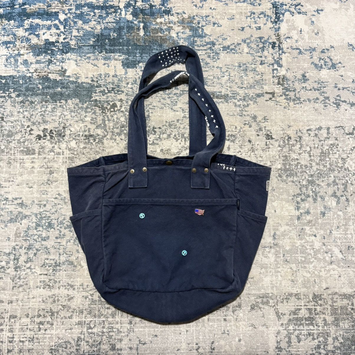 Other Vintage VDLC Japan handmade distressed sashiko tote bag Size ONE SIZE - 1 Thumbnail