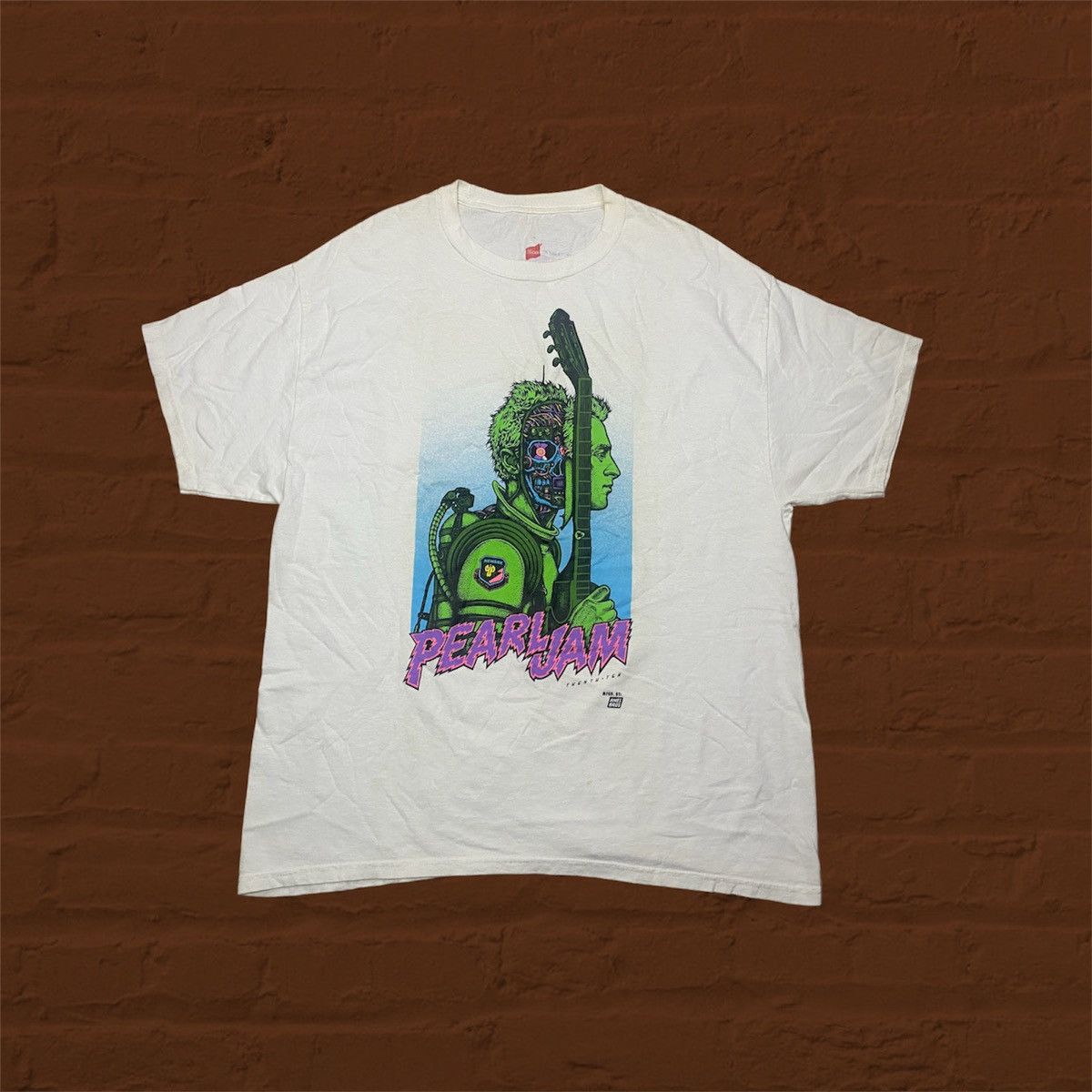 Band Tees × Vintage Vintage pearl jam Size US XL / EU 56 / 4 - 1 Thumbnail