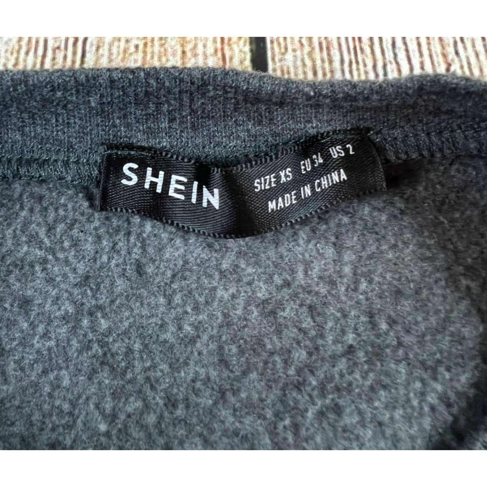 Shein Grays Shein Money Talks Sweatshirt XS Women Grey Pullover Activewear Sweatshirt Women XS Gray Money Talks Size XS / US 0-2 / IT 36-38 - 3 Thumbnail