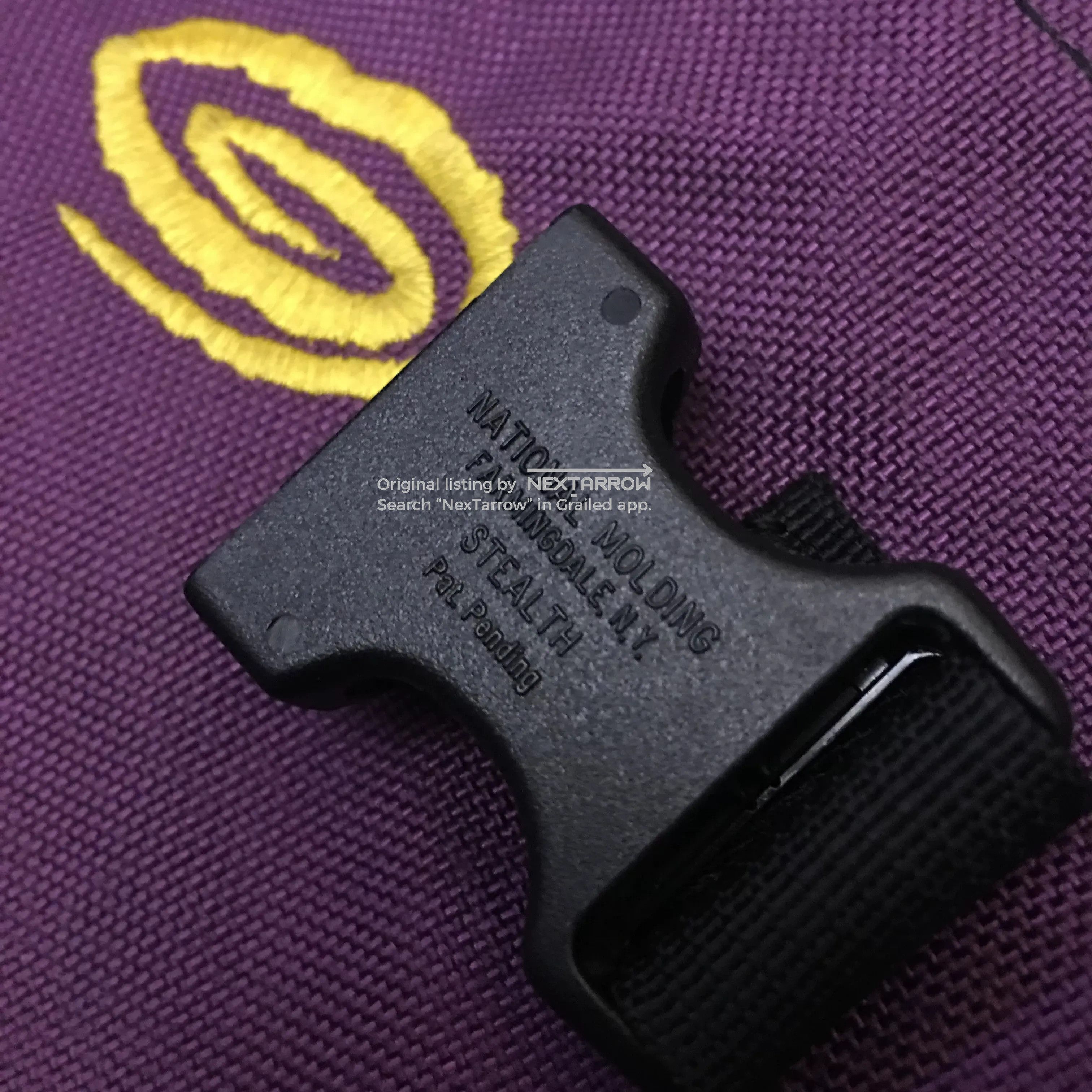 Vintage Timbuk2 Purple Messenger Bag, Men's — image 2 of 6