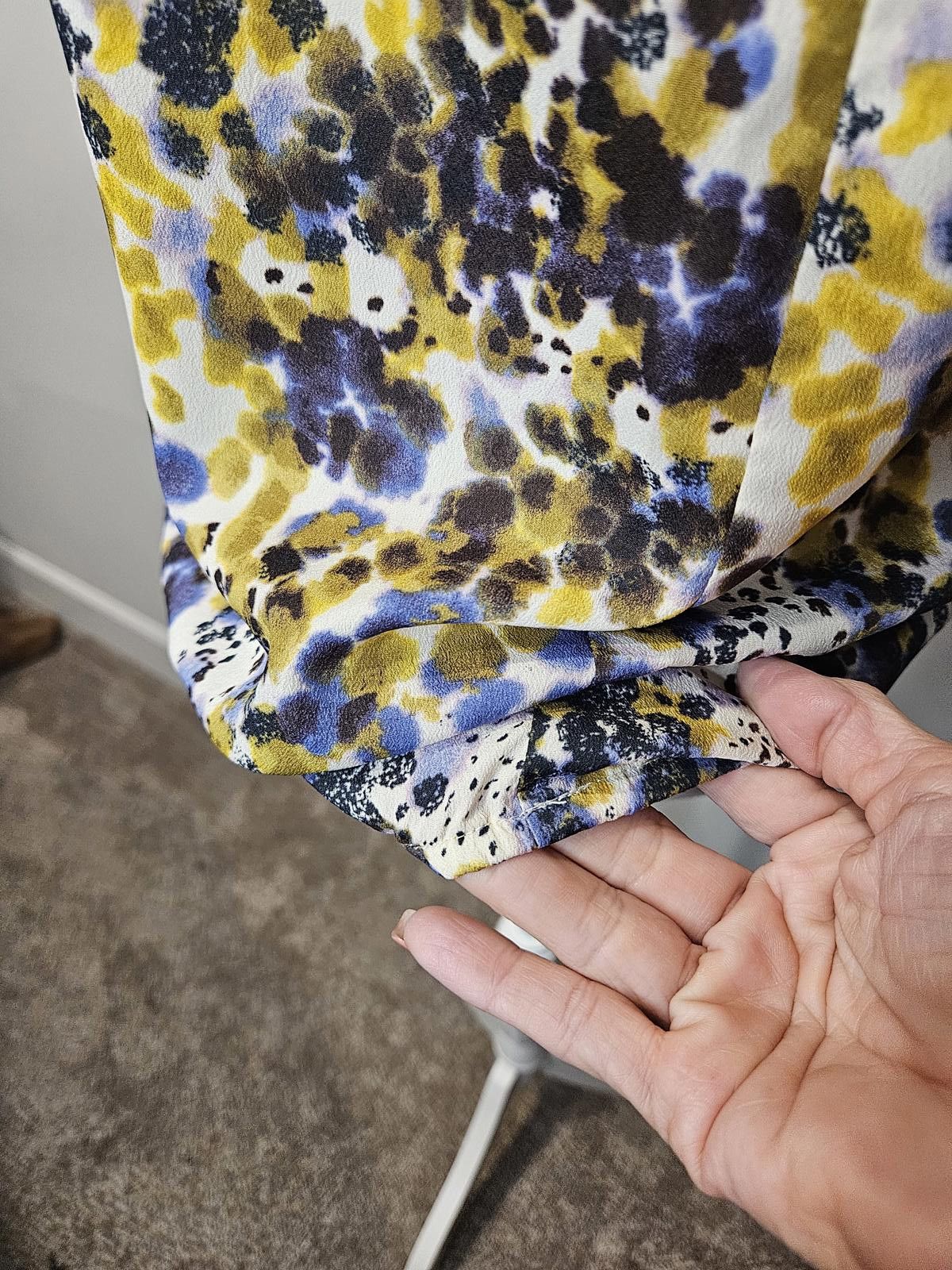 Designer Loft Women's Cap Sleeve Blouse Size M / US 6-8 / IT 42-44 - 5 Thumbnail
