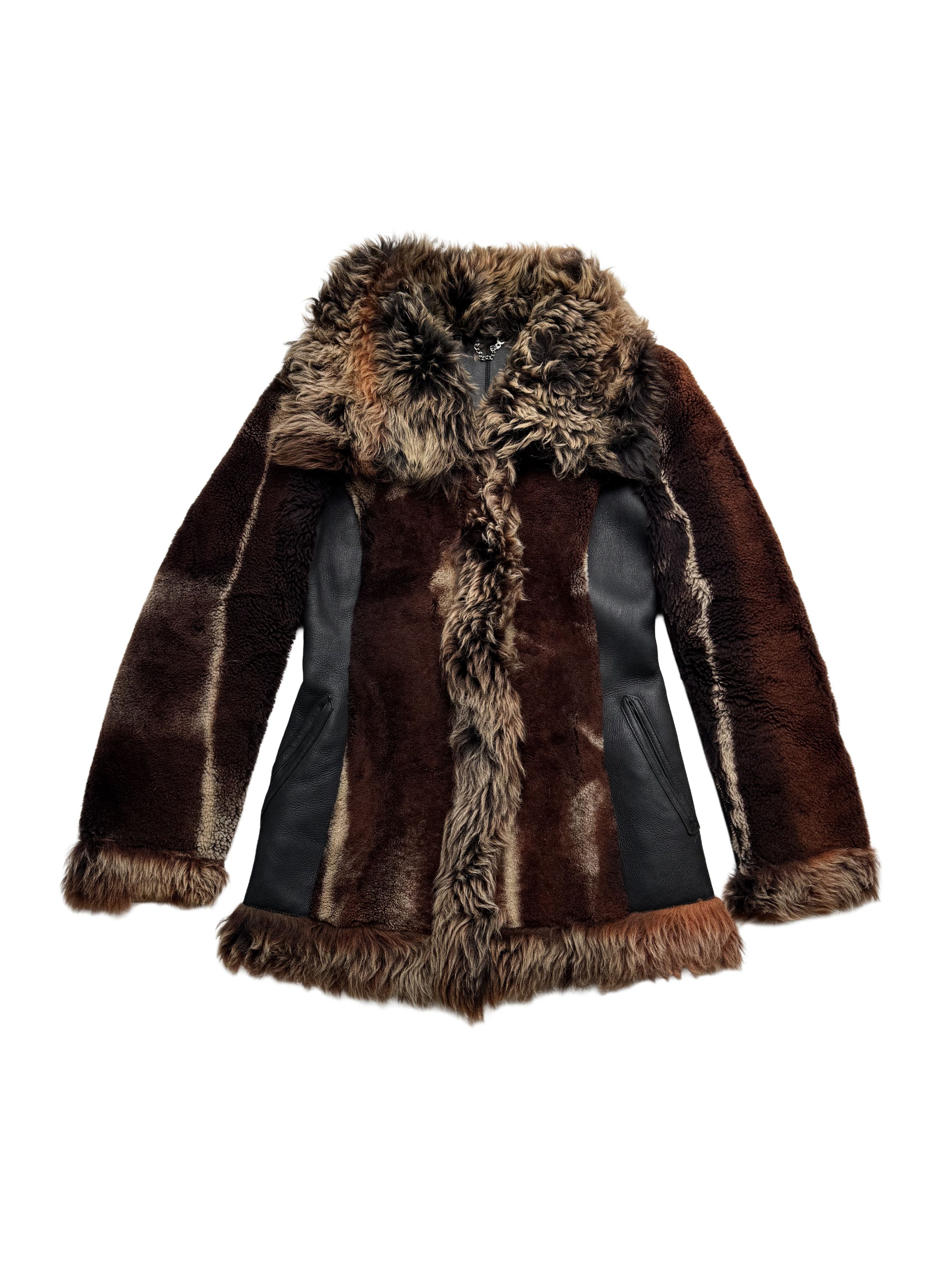 Japanese Brand Vintage Real Sheepskin Coat Size M / US 6-8 / IT 42-44 - 5 Thumbnail