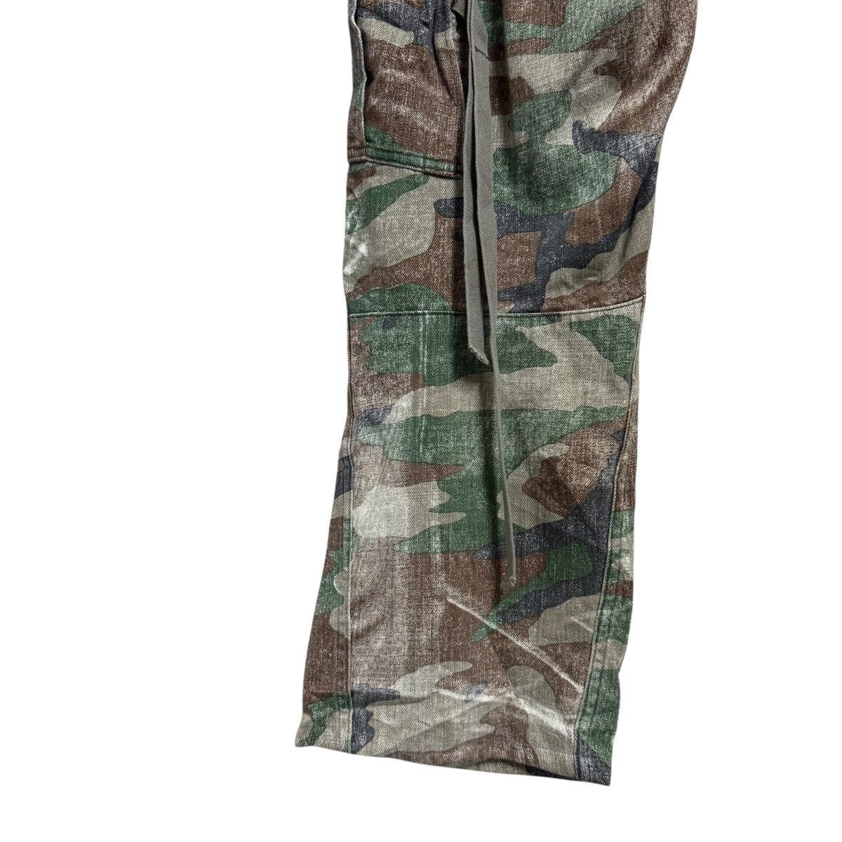 Japanese Brand RNA SLANG Cargo Camo Cropped Pants Size US 30 / EU 46 - 13 Thumbnail