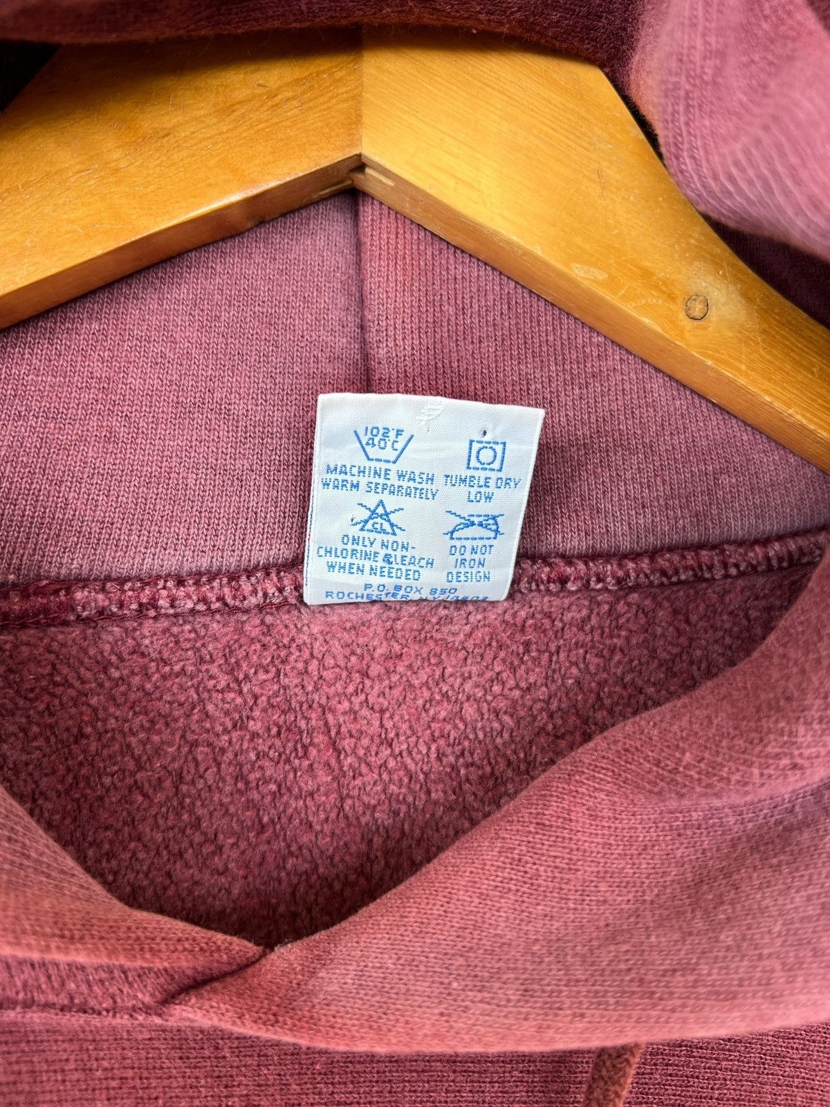Champion Vintage 90s Champion Reverse Weave University Mit Hoodie Size US L / EU 52-54 / 3 - 8 Thumbnail