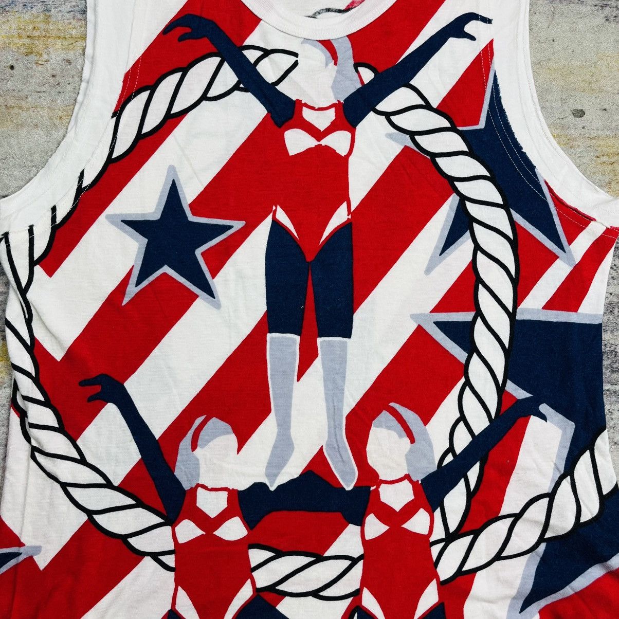 Alexander McQueen Alexander McQueen - Acrobatic Tank Top Size US M / EU 48-50 / 2 - 3 Thumbnail