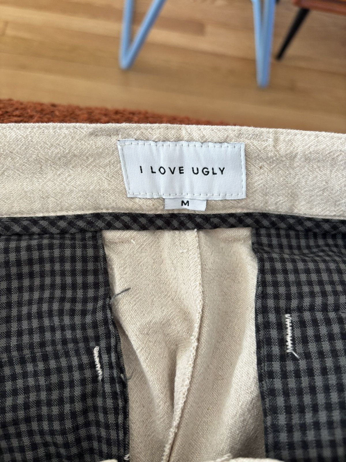 I Love Ugly I Love Ugly ‘Noah’ Pleated Trousers in Natural Linen Size US 32 / EU 48 - 3 Thumbnail