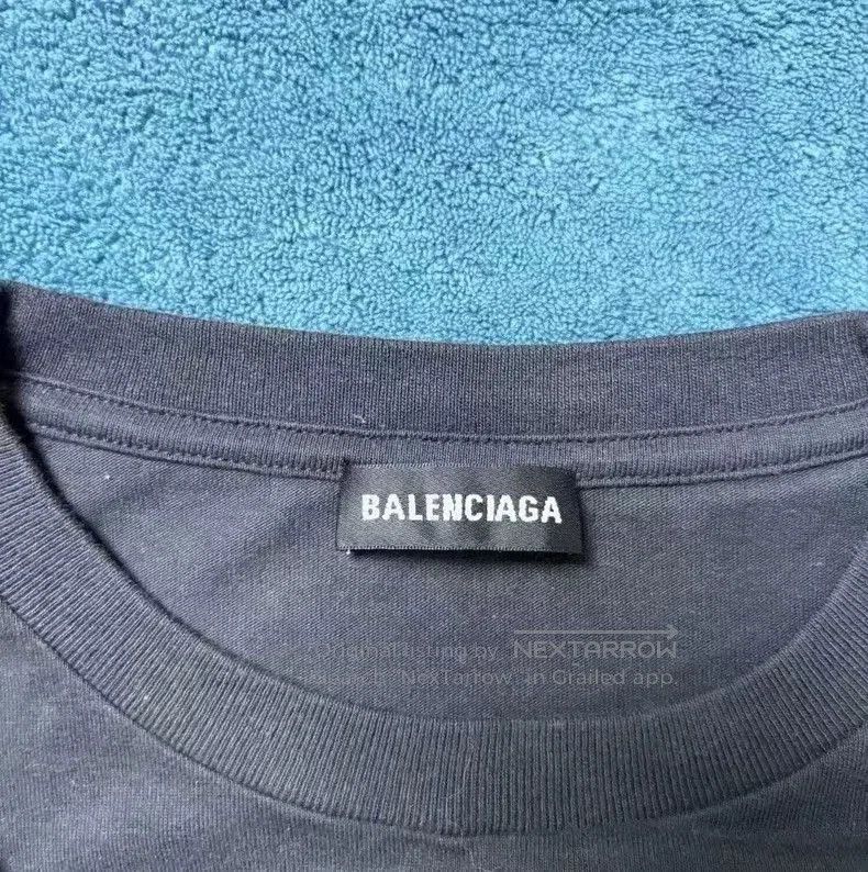 Balenciaga Balenciaga Logo Print Short Sleeve T-Shirt. Size US L / EU 52-54 / 3 - 3 Thumbnail