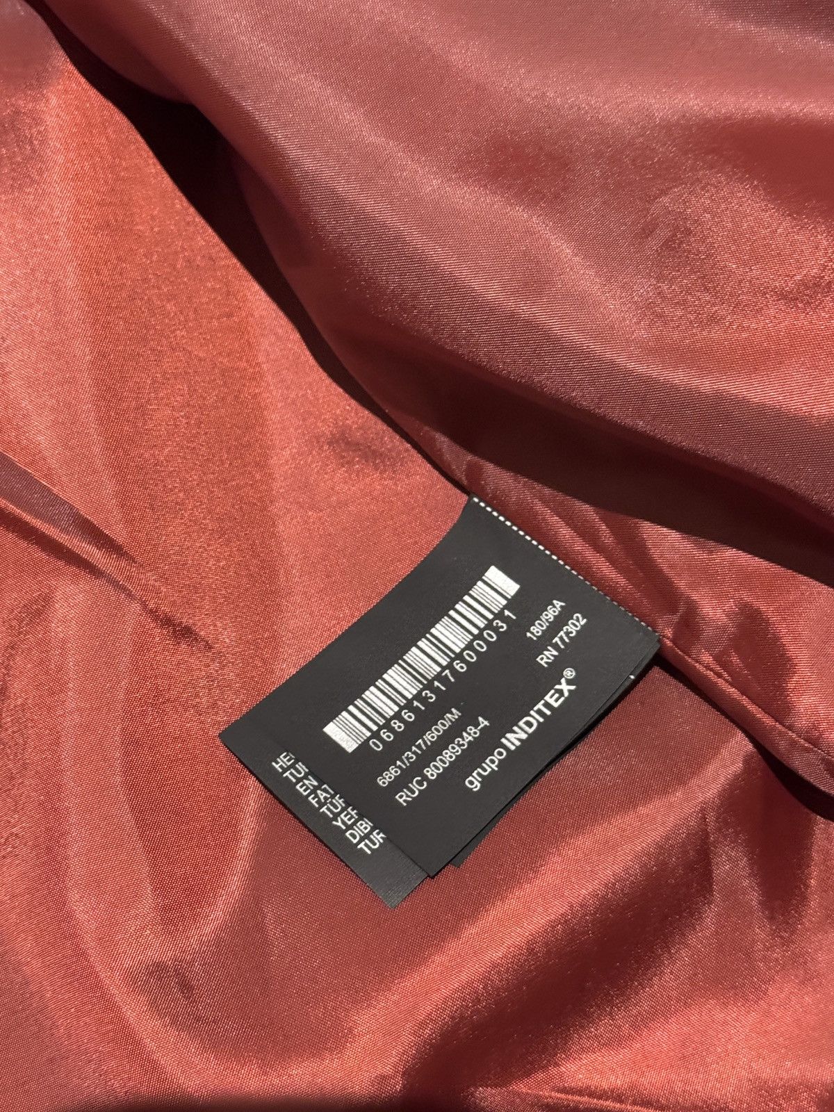 Zara Zara x Harry Lambert red color block jacket Size US M / EU 48-50 / 2 - 4 Thumbnail