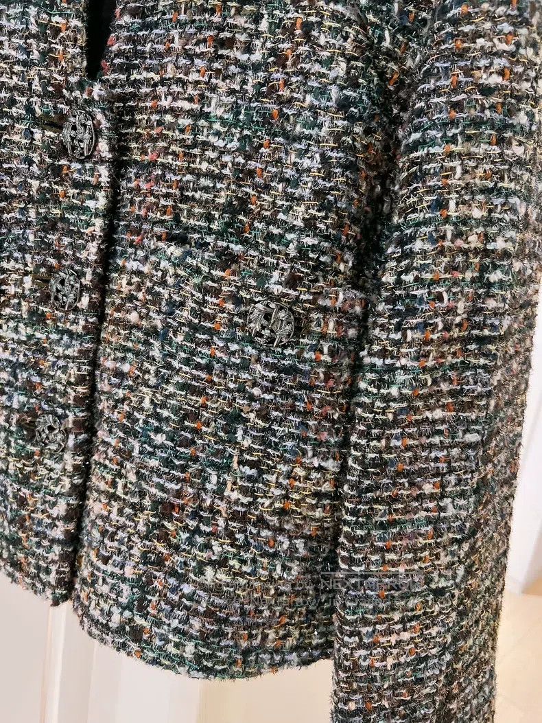Chanel Chanel Fantasy Forest Series Colourful Tweed Coat Size XS / US 0-2 / IT 36-38 - 4 Thumbnail