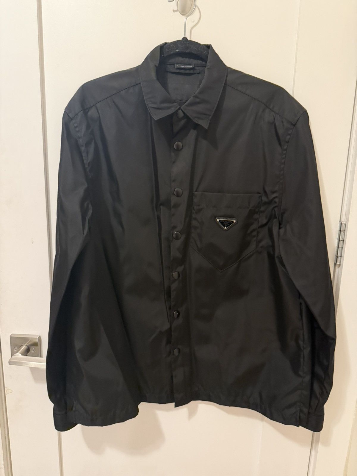 Prada mens re-nylon shirt