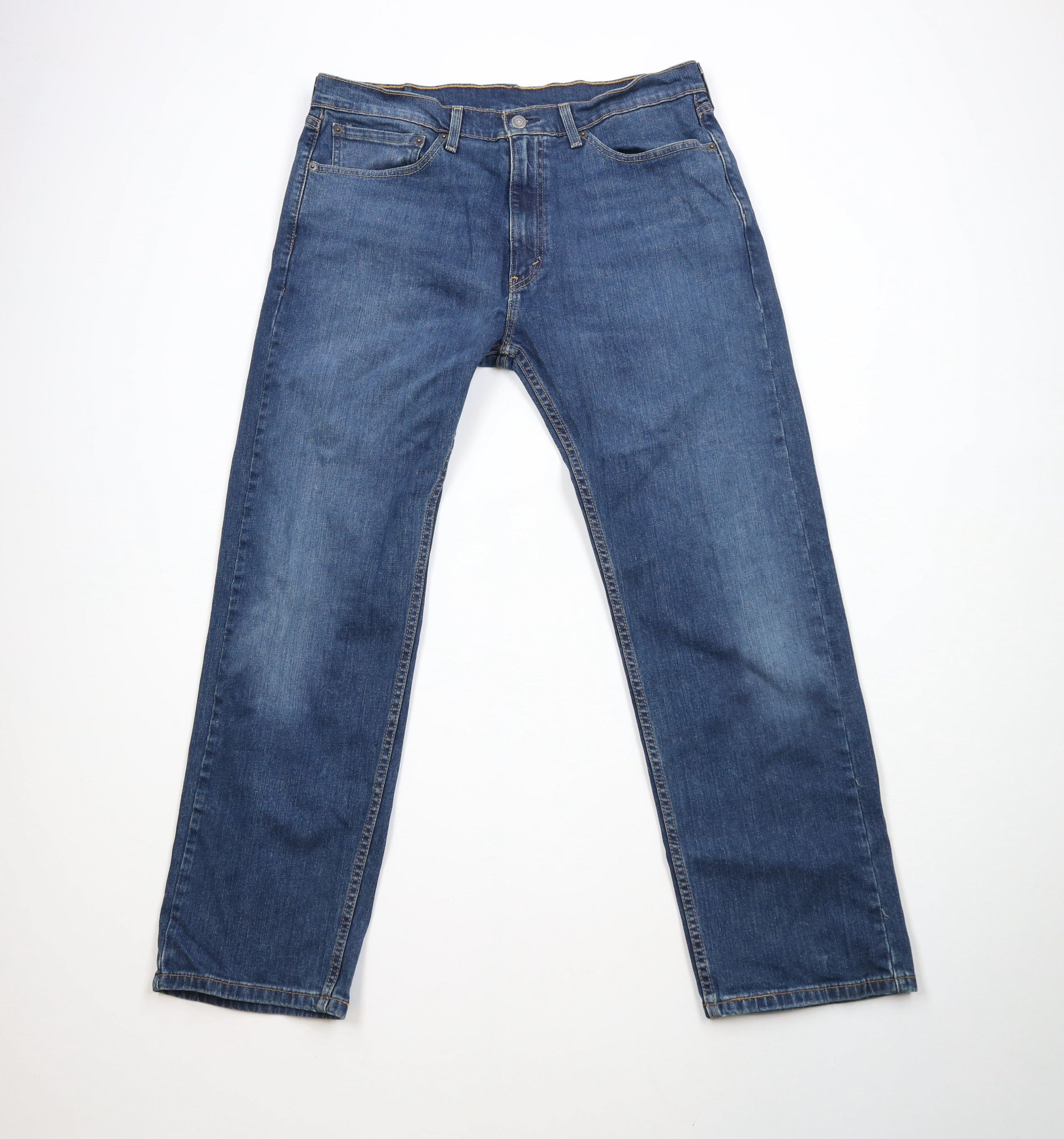 Levi's × Vintage Vintage Y2K Levis 505 Stretch Regular Fit Denim Jeans Blue Size US 36 / EU 52 - 1 Thumbnail