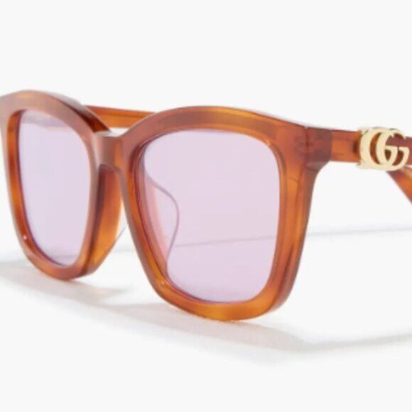 Gucci Gucci Women's Sunglasses in Orange and Pink Size ONE SIZE - 5 Thumbnail