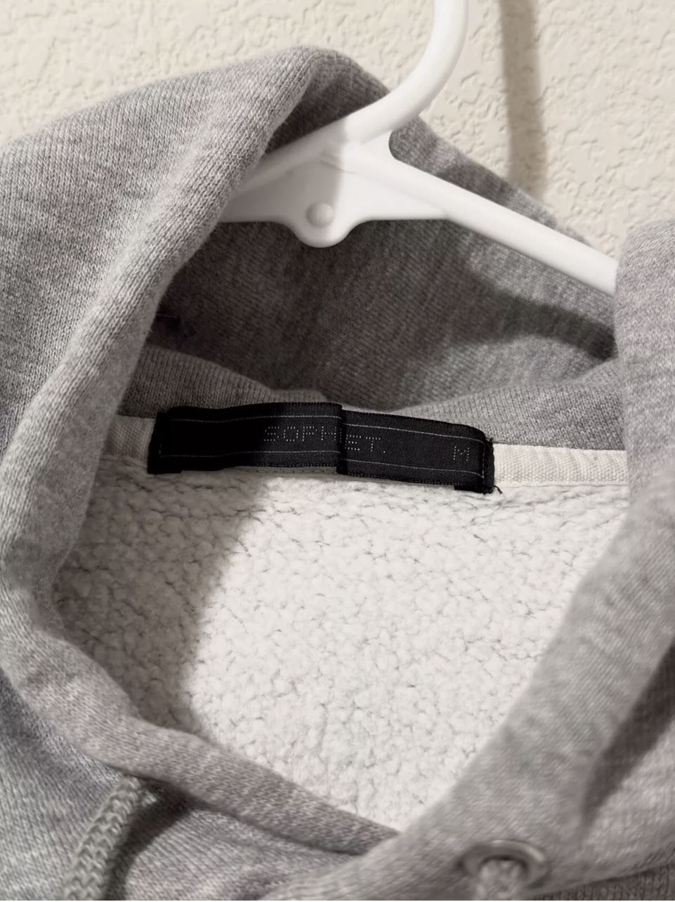 Sophnet. Sophnet Gray Split Pullover Hoodie Sweater Japan Size US M / EU 48-50 / 2 - 7 Thumbnail