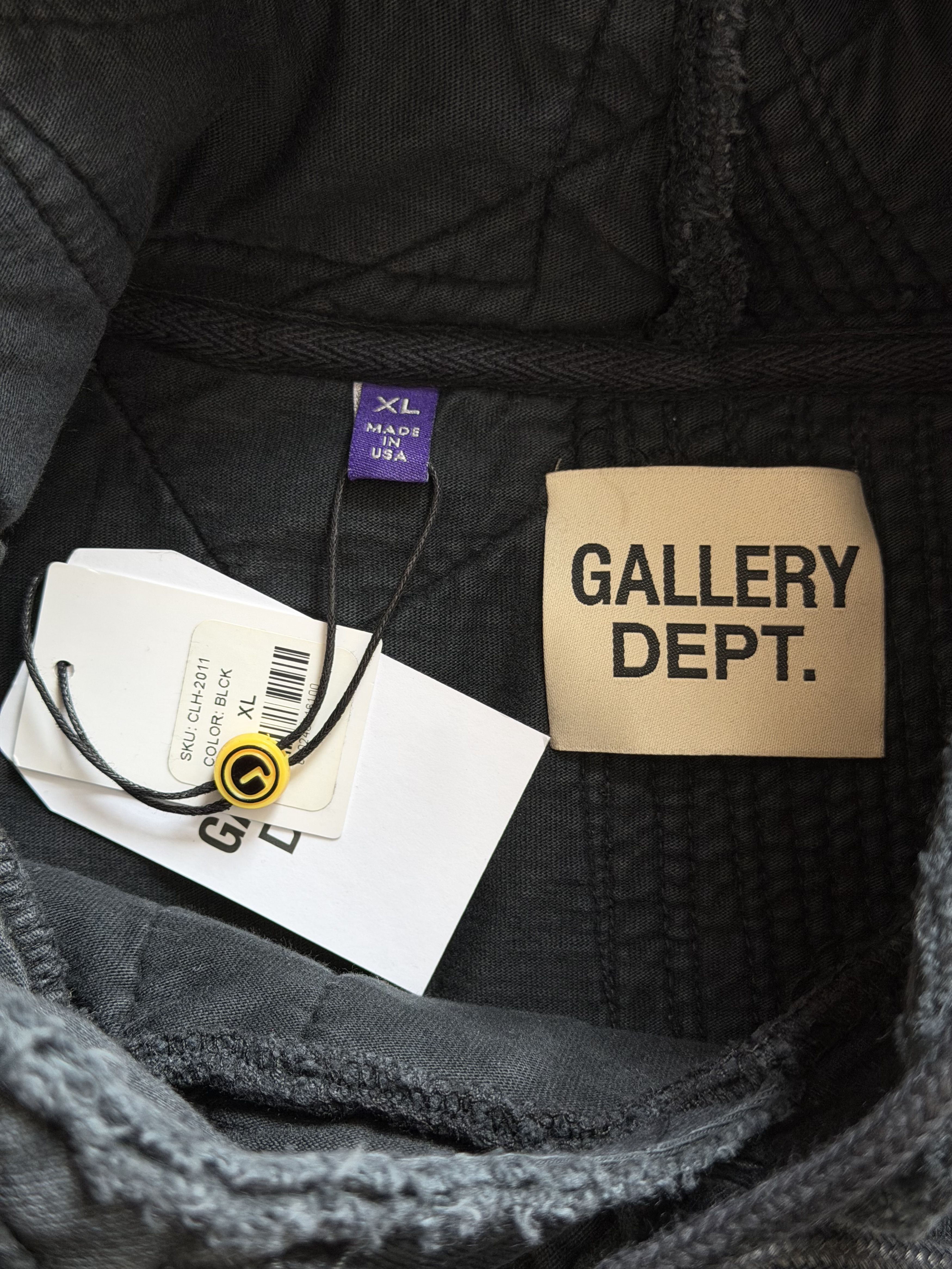 Gallery Dept. Gallery Dept Collage Hoodie in Black Size US XL / EU 56 / 4 - 9 Thumbnail