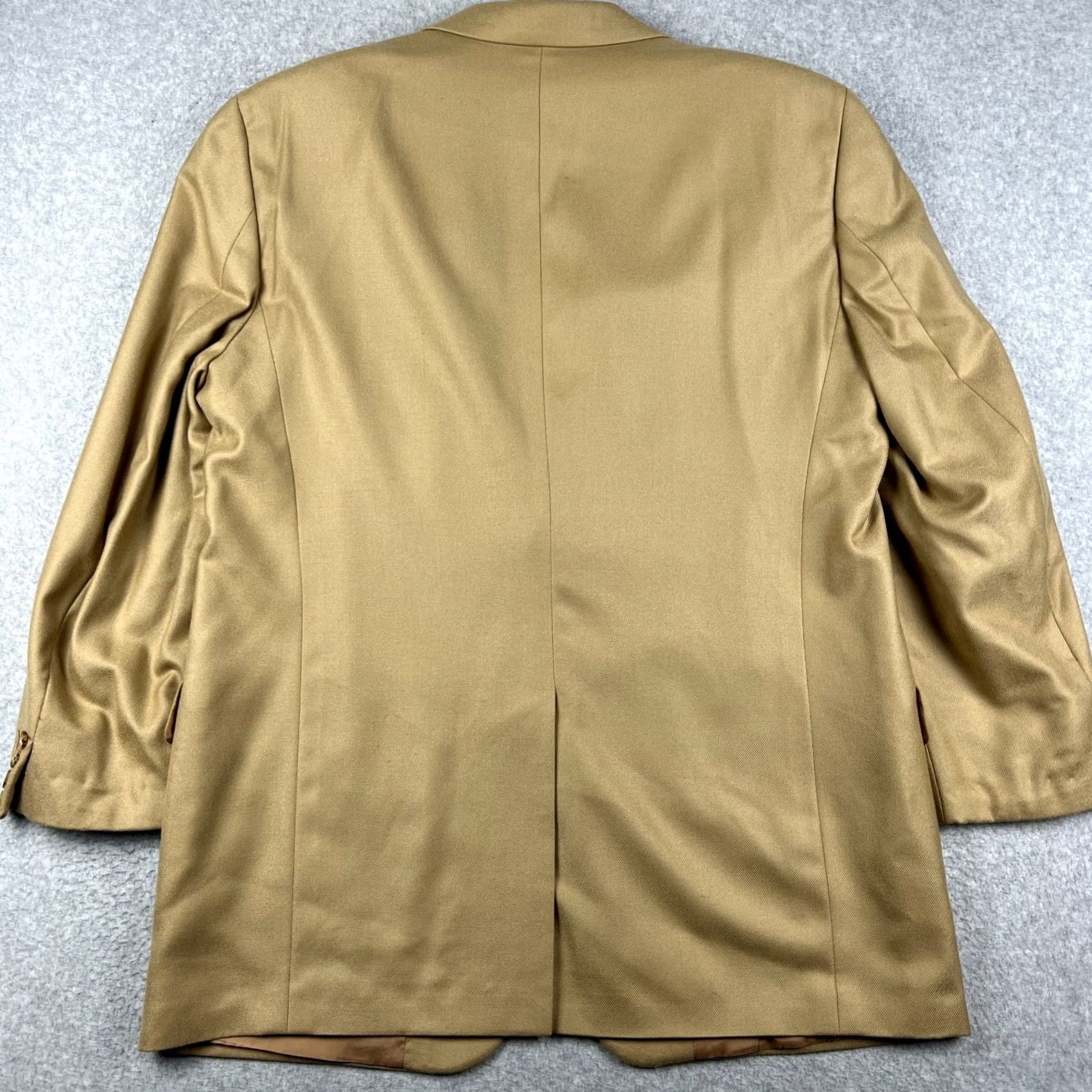 Loro Piana John W. Nordstrom Loro Piana 100% Cashmere Sport Coat Blazer 46L Mens Beige Size 46R - 2 Thumbnail