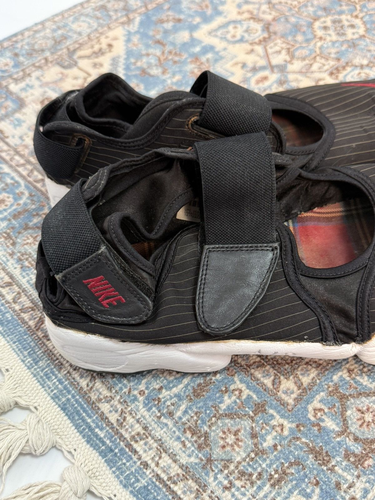 Nike Vintage 2000s Nike Air Rift Tabi Ninja Japanese Shoes 45,5 Size US 13 / EU 46 - 10 Thumbnail
