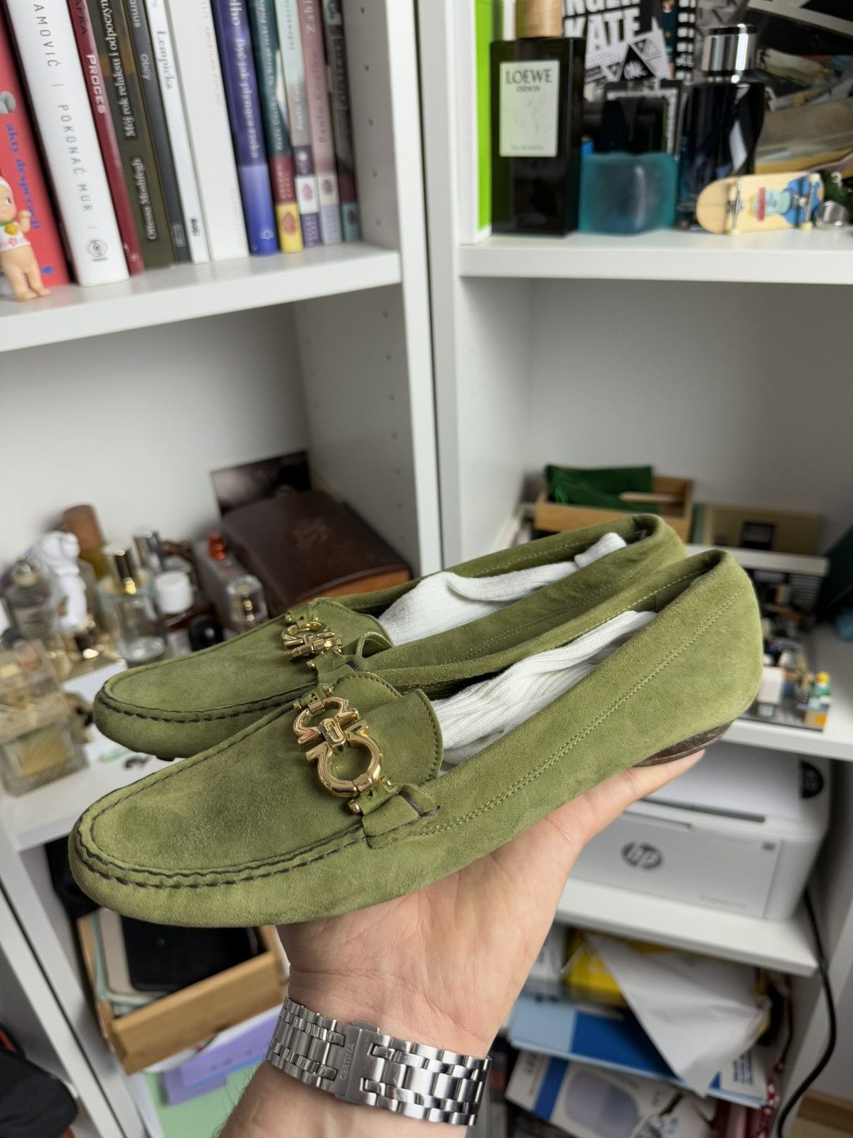 Designer × Salvatore Ferragamo Salvatore Ferragamo loafers flats shoes US8 designer luxury Size US 8 / IT 38 - 3 Thumbnail
