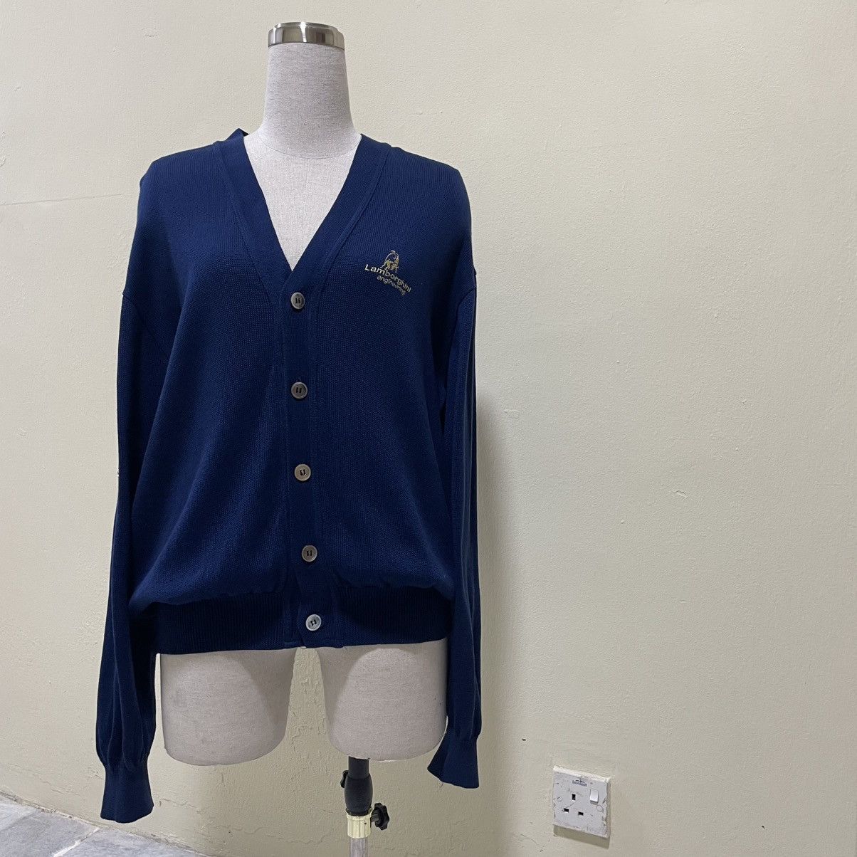 Lamborghini Vintage Lamborghini Engineering Racing Cardigan Size US M / EU 48-50 / 2 - 1 Thumbnail