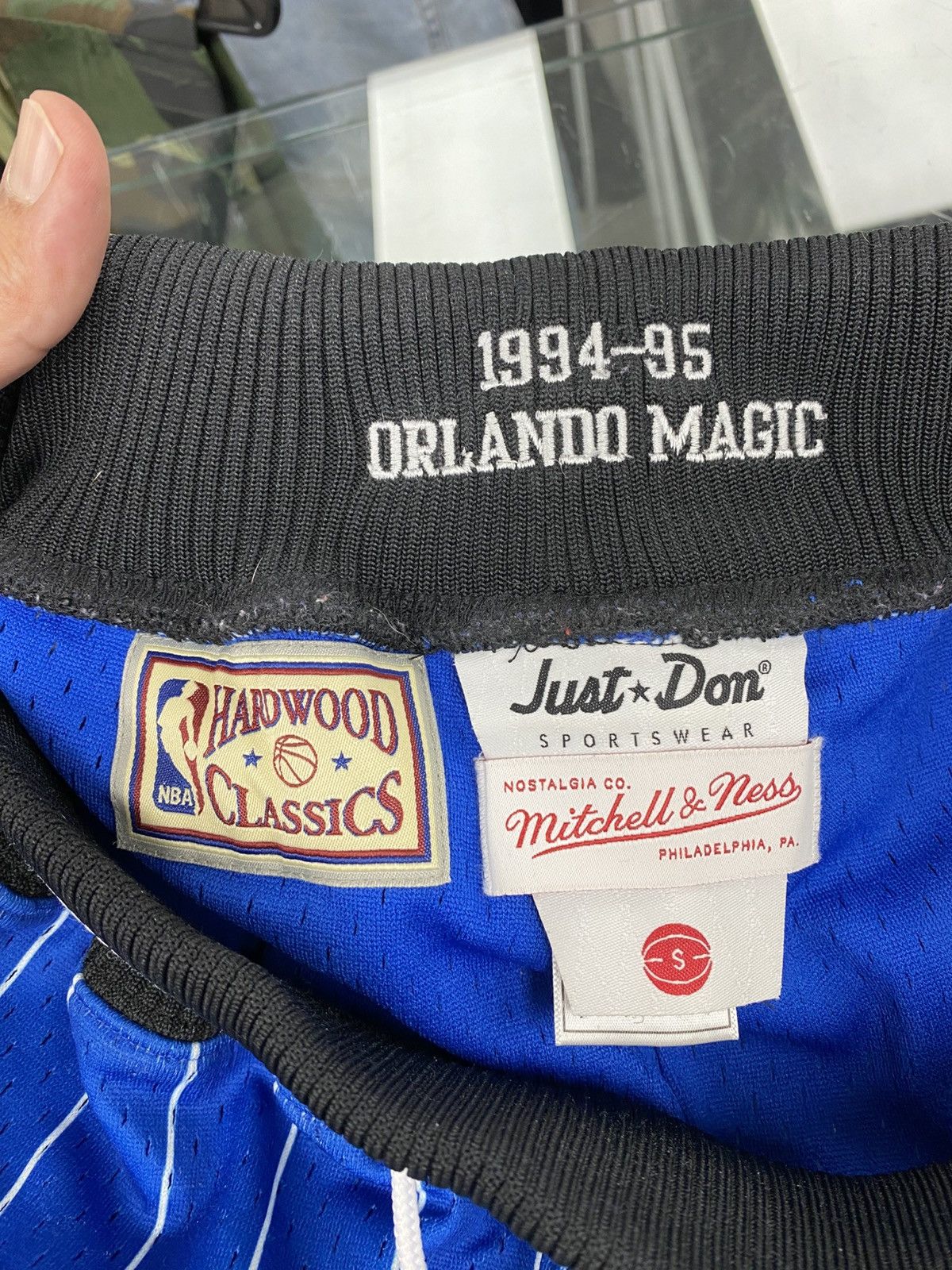 Just Don Just Don Orlando Magic shorts blue 94-95 small authentic Size US 30 / EU 46 - 7 Thumbnail