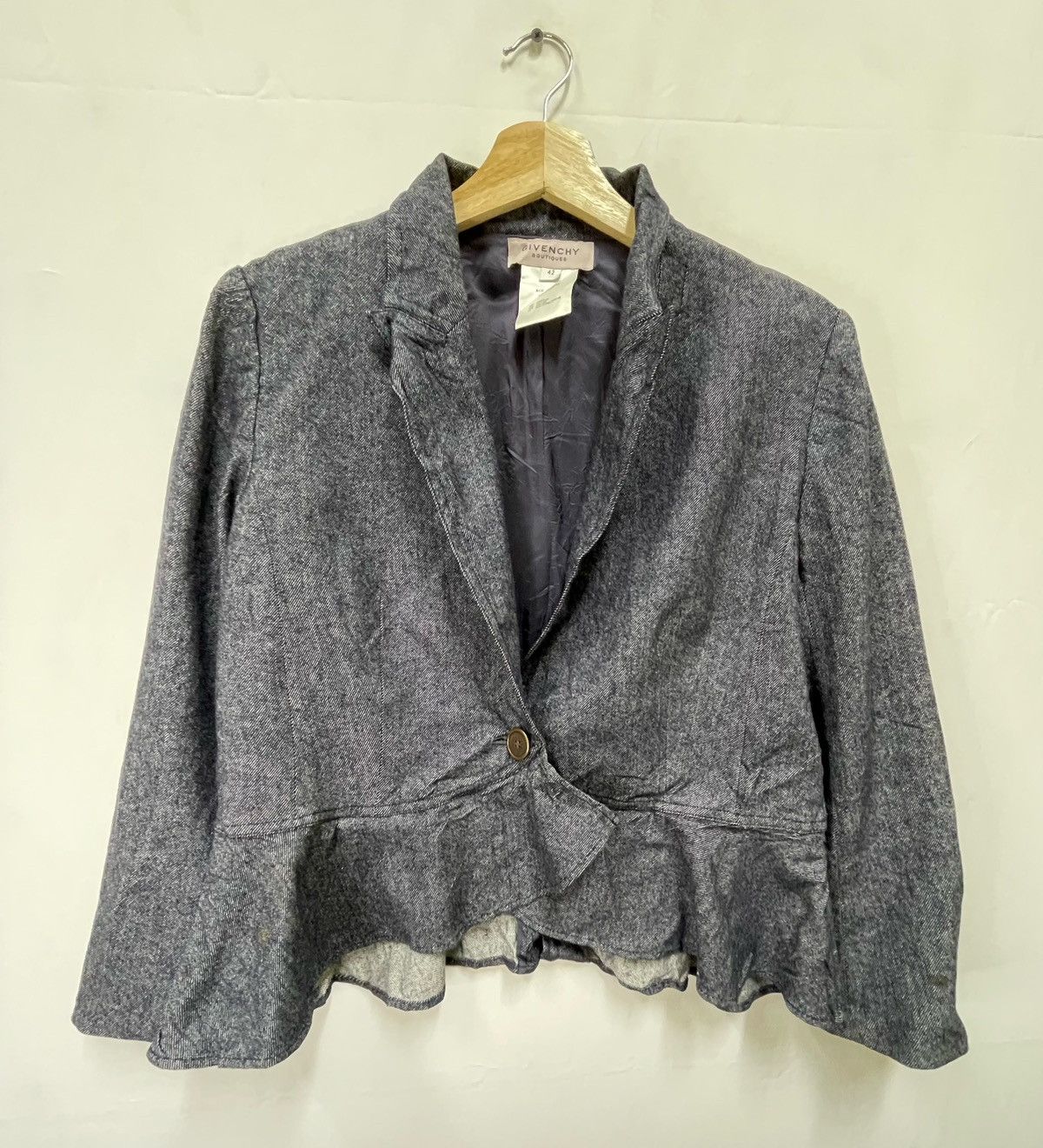 Designer × Givenchy GIVENCHY BOUTIQUE WOMEN CROO TOP BLAZER Size M / US 6-8 / IT 42-44 - 1 Thumbnail