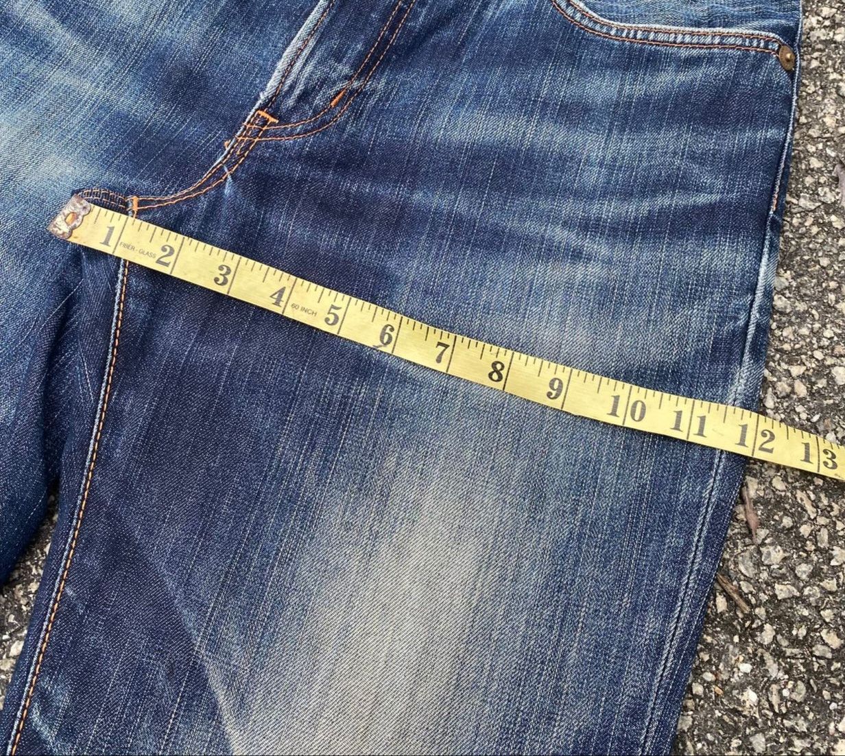 Edwin Vintage Edwin Distressed Denim Size US 31 - 7 Thumbnail