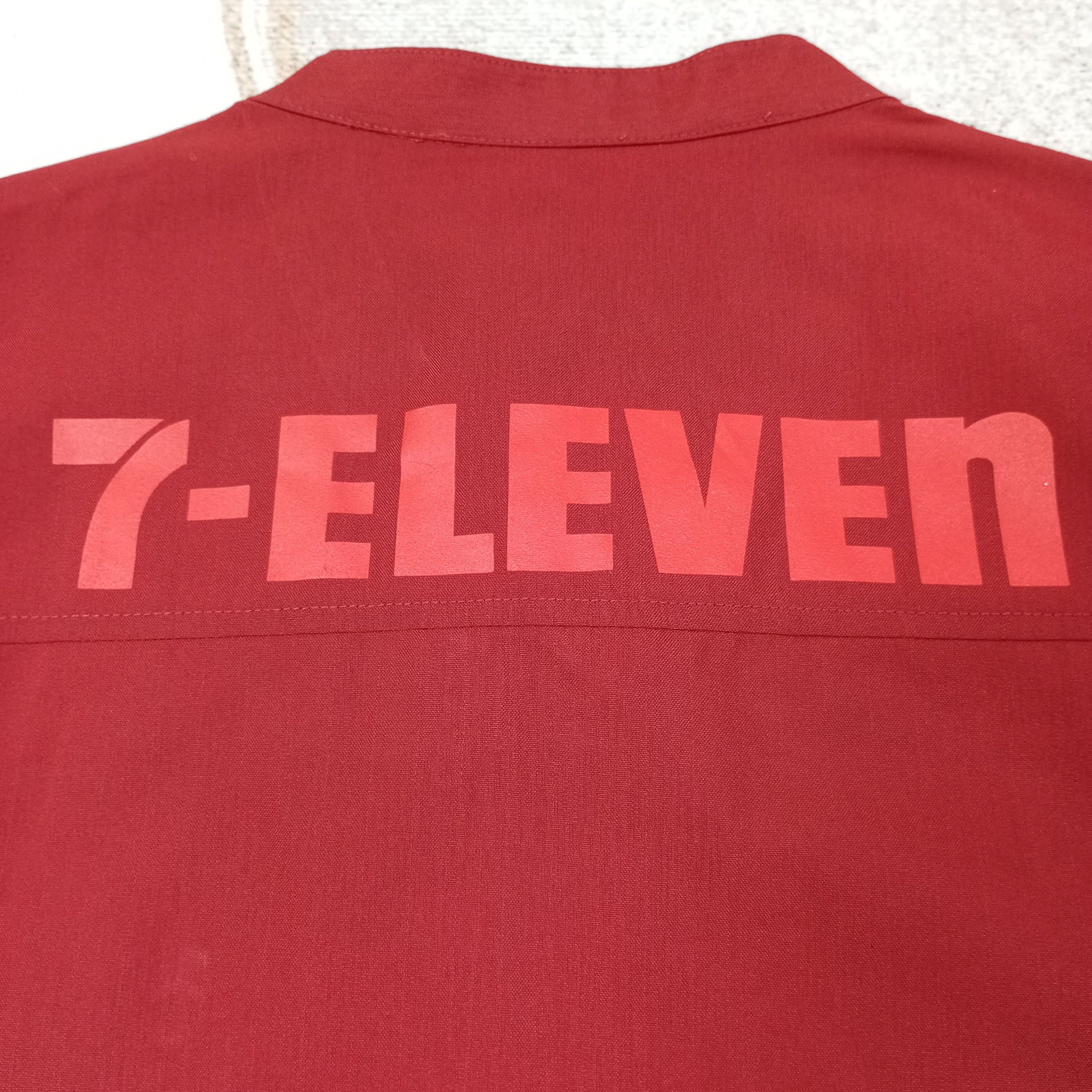 Japanese Brand 7-Eleven Japanese Workwear Uniform Shirt Jacket C239N31 Size US L / EU 52-54 / 3 - 5 Thumbnail
