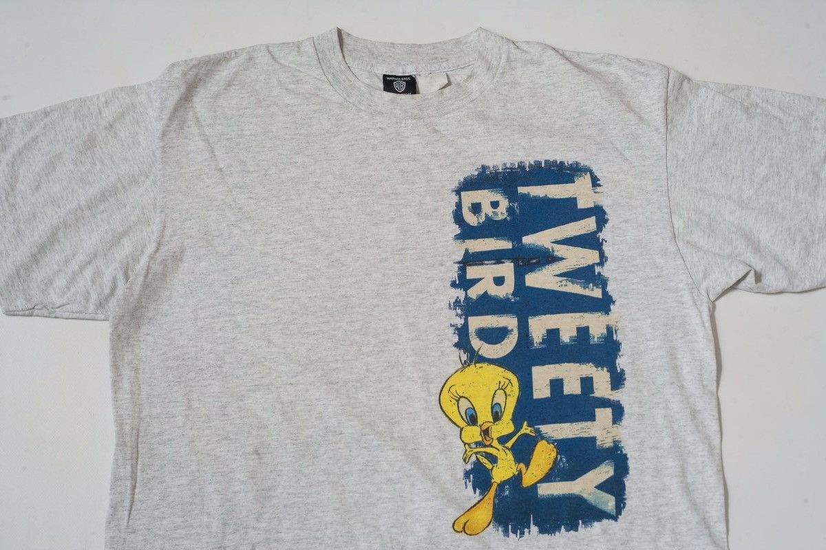 Vintage Tweety Bird Vintage Warner Bros Studio Store Gray 1995 Size US XL / EU 56 / 4 - 3 Thumbnail