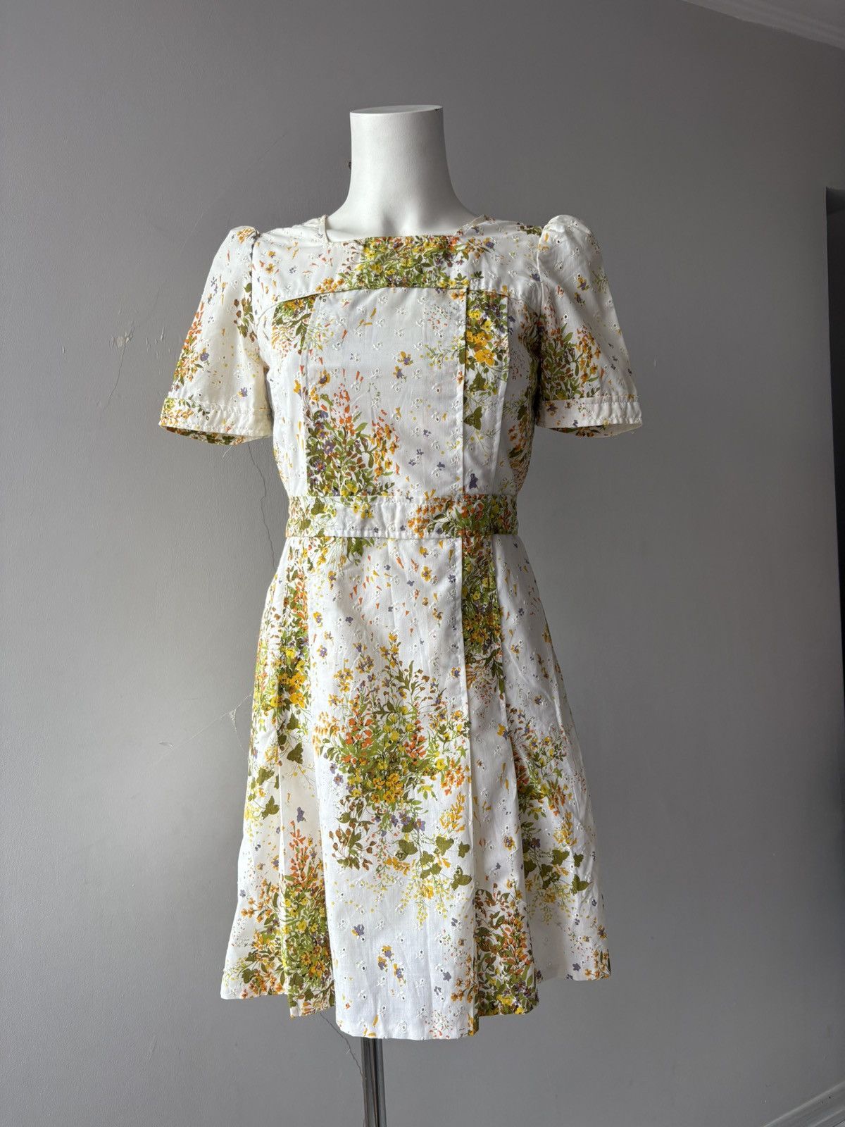 Vintage 50s Betty Barclay dress Size S / US 4 / IT 40 - 4 Thumbnail