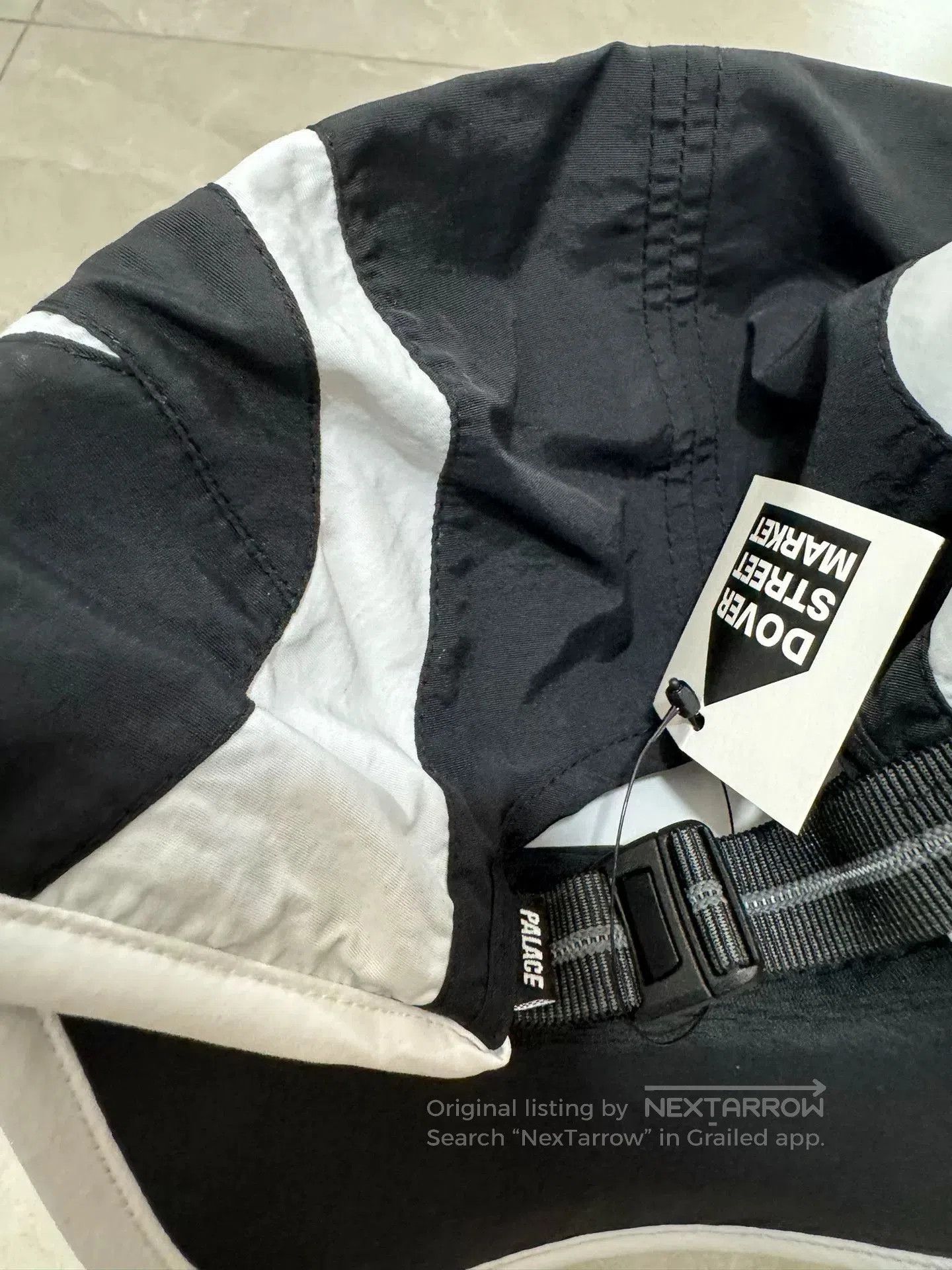 Palace Palace TRI STRIKE SHELL RUNNER BLACK Hat. Size ONE SIZE - 4 Thumbnail