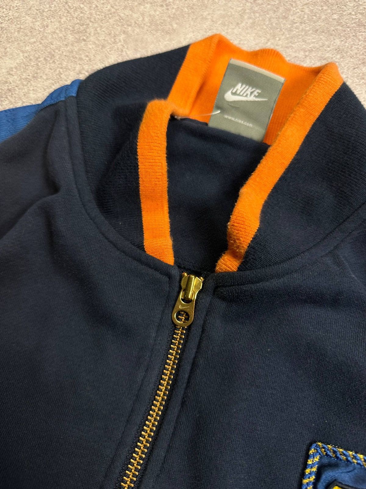 Nike Vintage 90s Nike Barcelona FC Olympic Cotton Jacket M Size US M / EU 48-50 / 2 - 7 Thumbnail