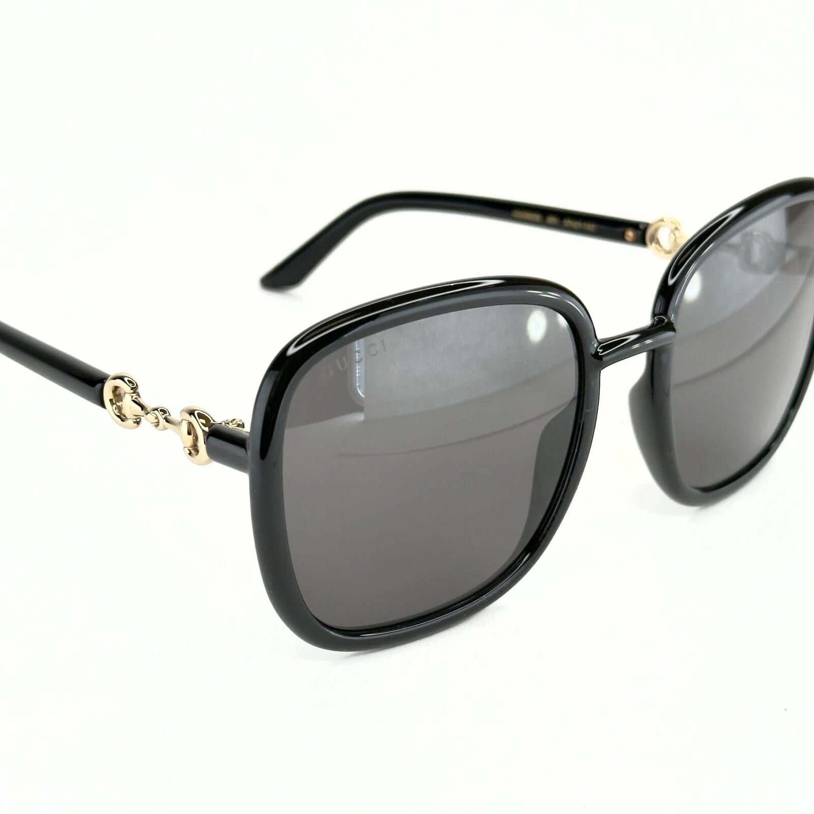 Gucci GUCCI Gg0893s Horsebit 0893 Gold 001 Fashion Sunglasses Size ONE SIZE - 5 Thumbnail