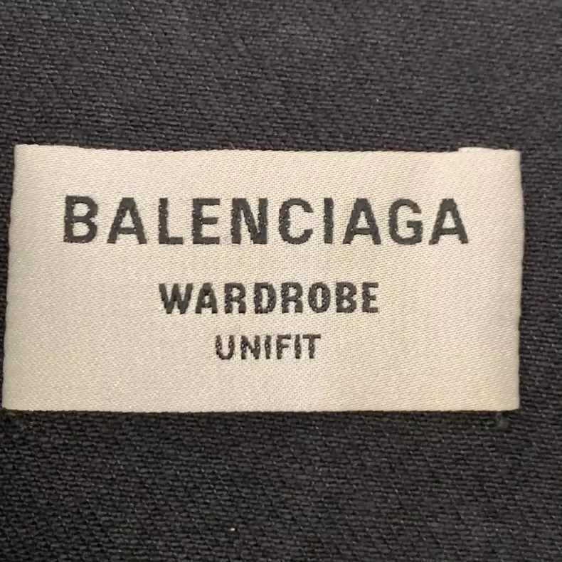 Balenciaga Balenciaga Letter Logo Distressed Destroyed Denim Jacket - Size US S / EU 44-46 / 1 - 7 Thumbnail